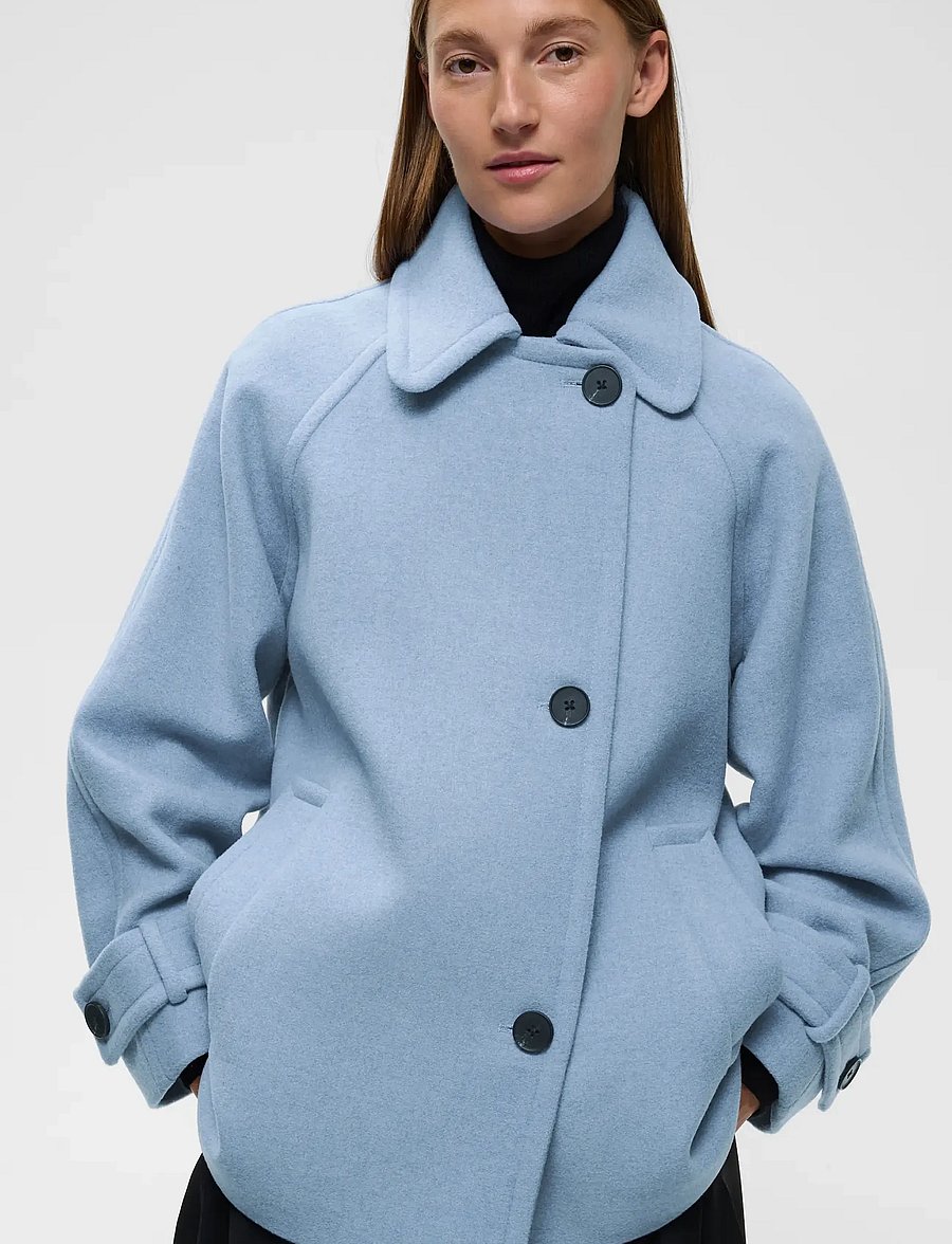 InWear - ThoraIW Minona Coat R - vinterjakker - bel air blue - 5