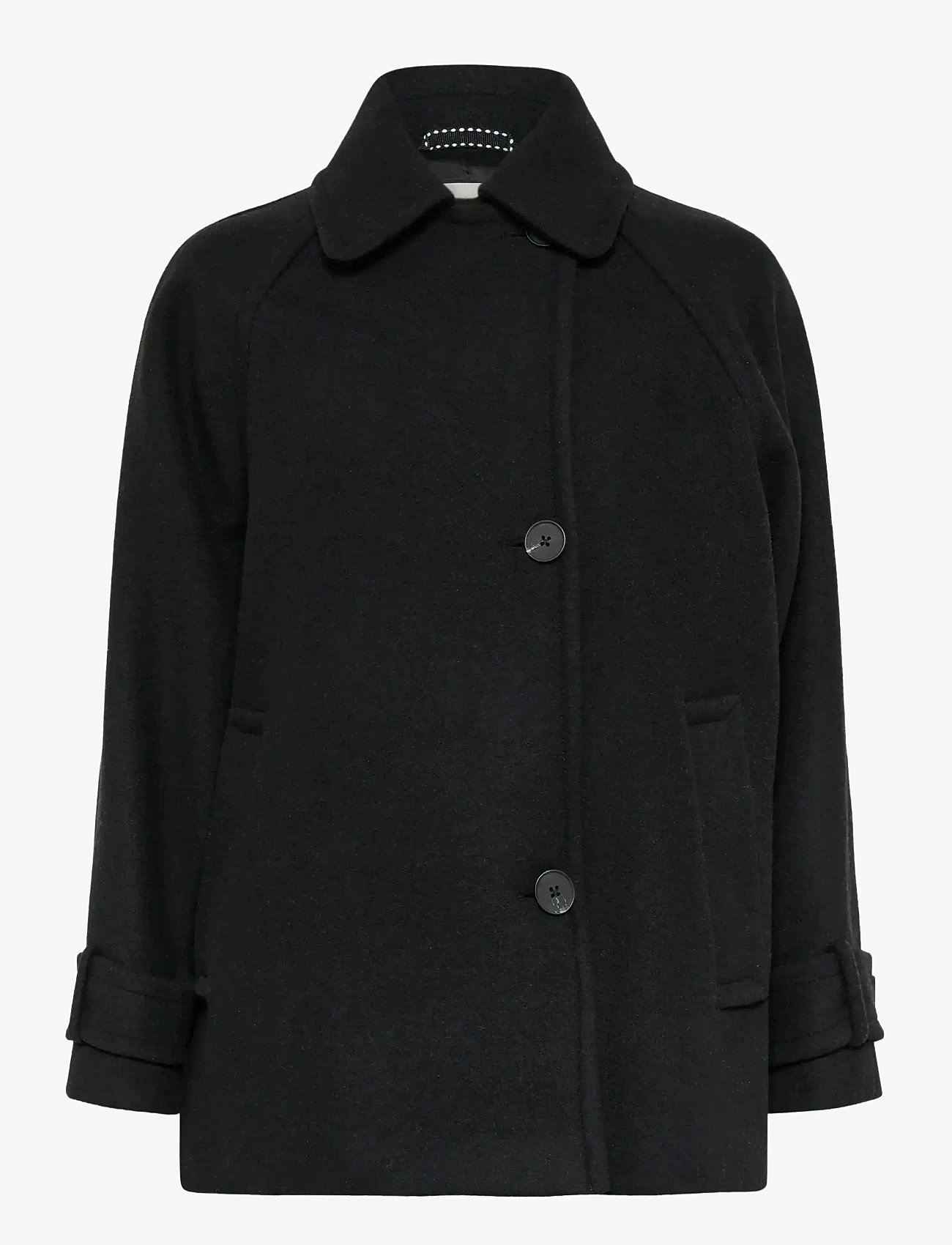 InWear - ThoraIW Minona Coat R - ullkappor - black - 1