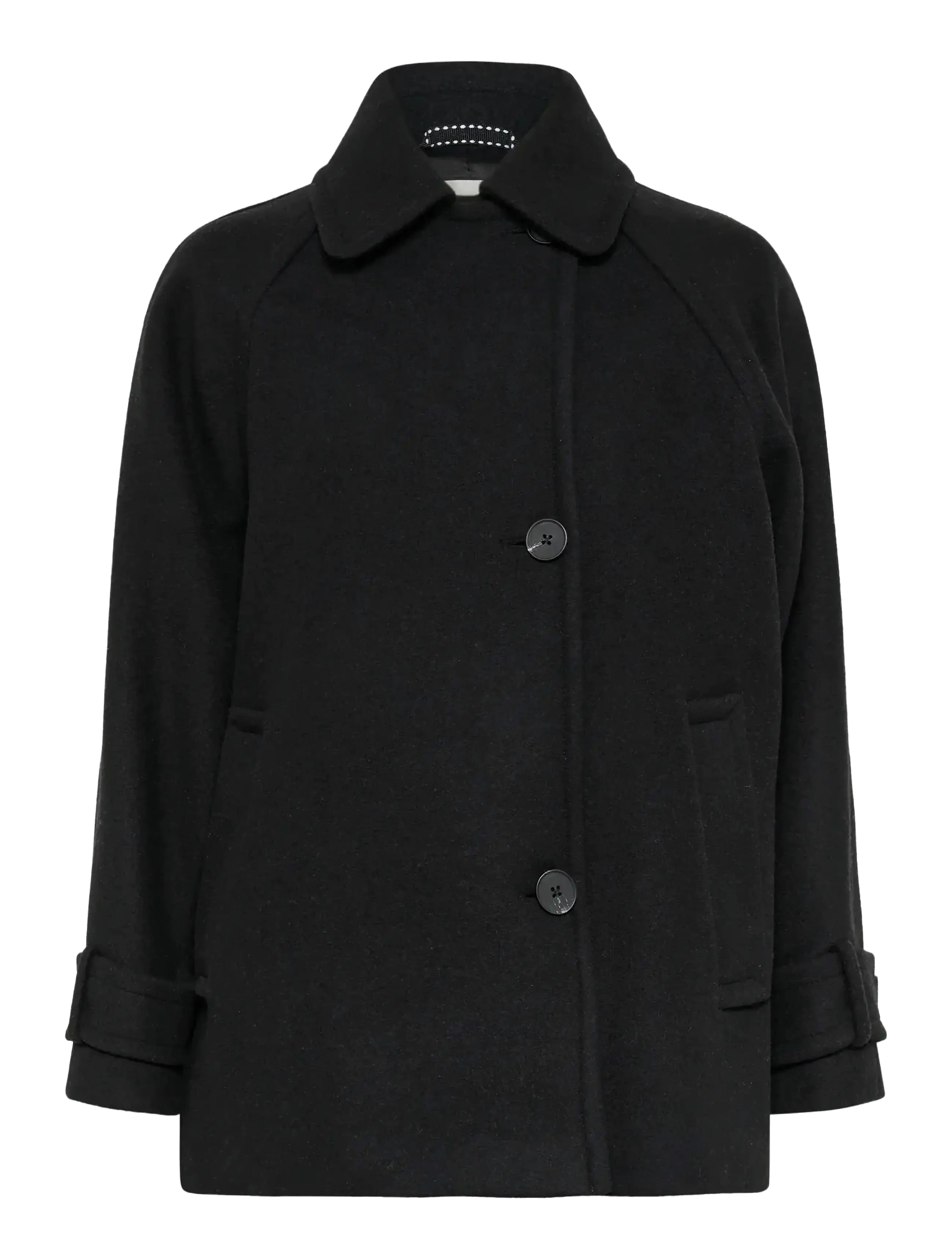 InWear ThoraIW Minona Coat R - Jackets & Coats - BLACK / black