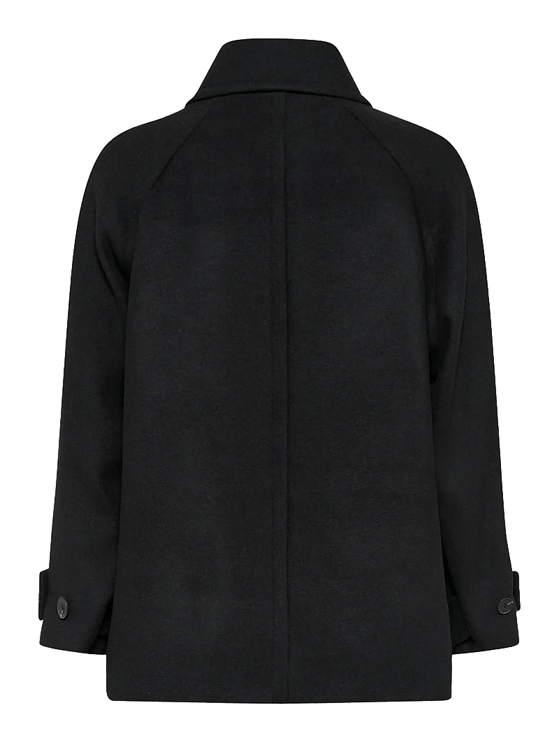 InWear - ThoraIW Minona Coat R - wollmäntel - black - 2