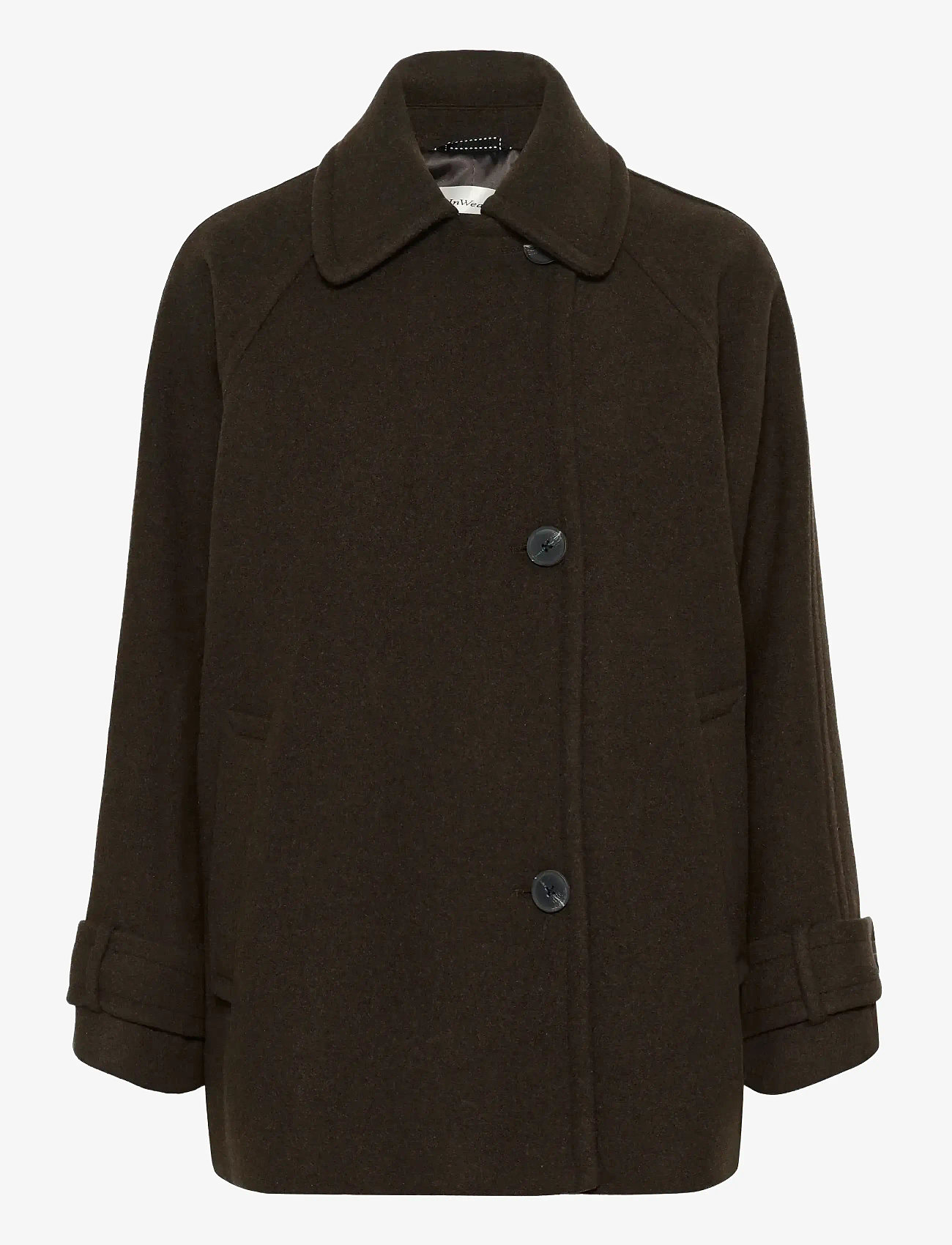 InWear - ThoraIW Minona Coat R - vinterjakker - chocolate brown - 1