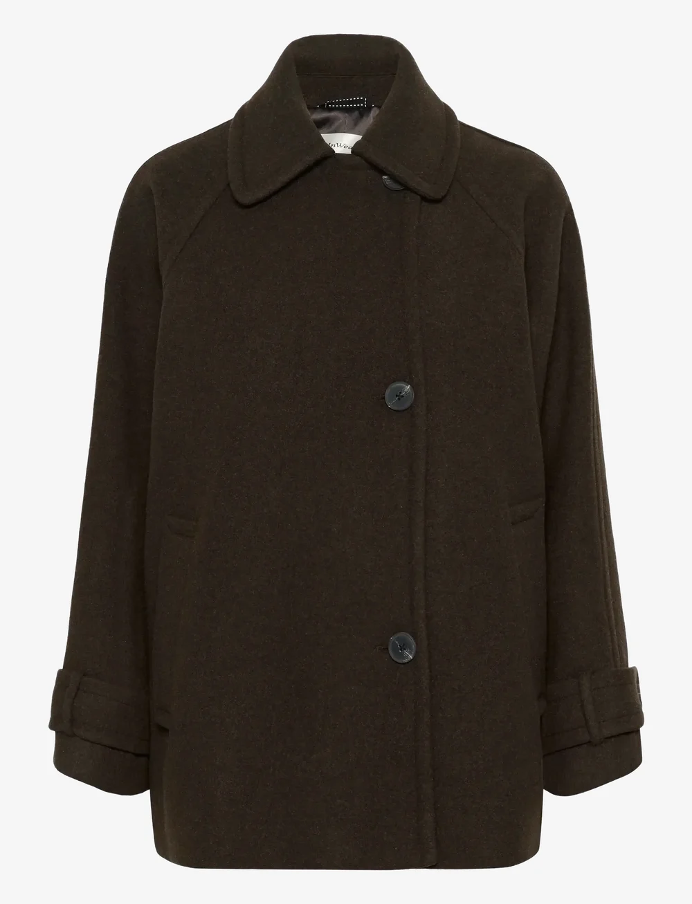 InWear - ThoraIW Minona Coat R - uldfrakker - chocolate brown - 1
