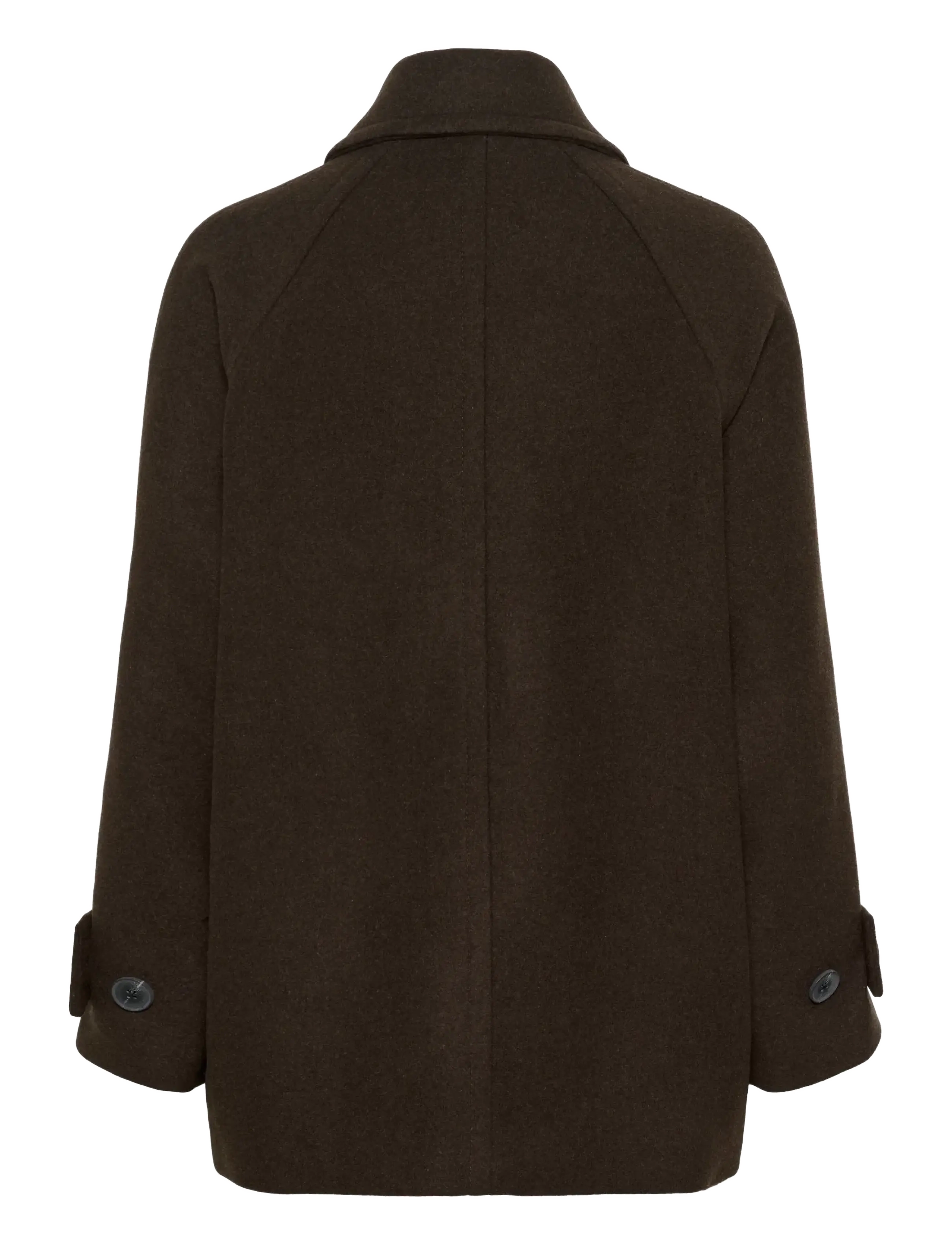 InWear - ThoraIW Minona Coat R - talvejoped - chocolate brown - 2