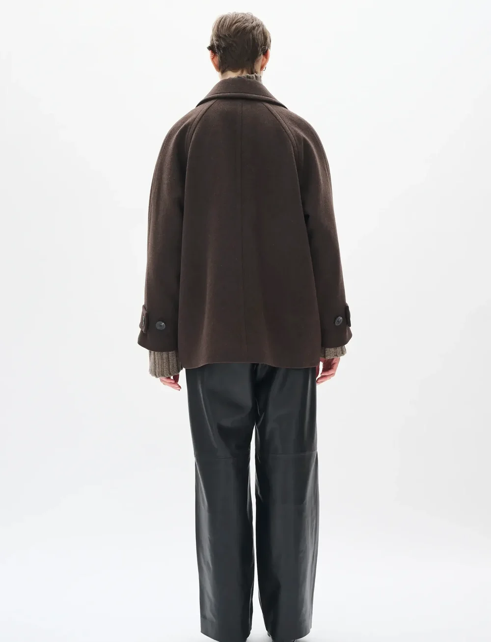 InWear - ThoraIW Minona Coat R - uldfrakker - chocolate brown - 4