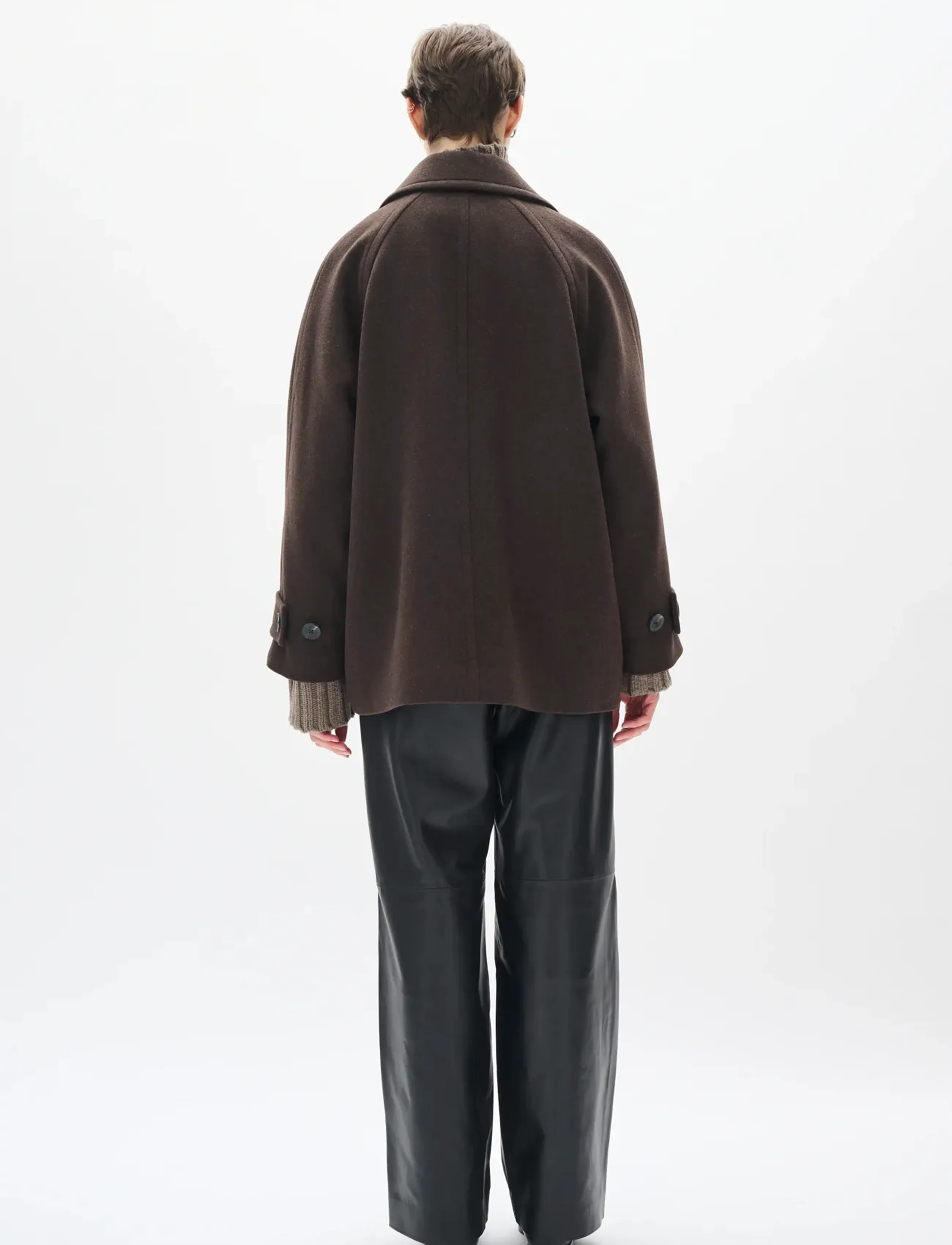 InWear - ThoraIW Minona Coat R - talvejoped - chocolate brown - 4