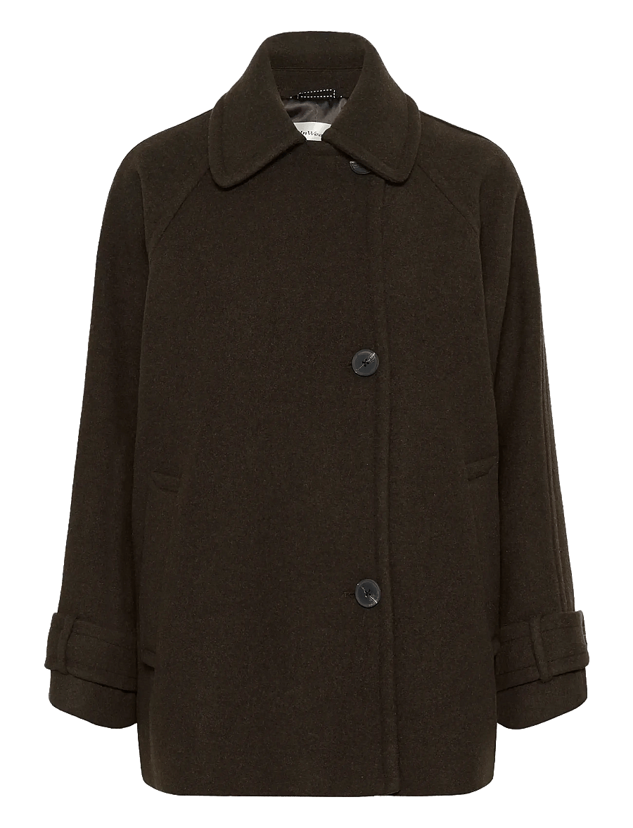 InWear - ThoraIW Minona Coat R - winterjacken - chocolate torte - 1