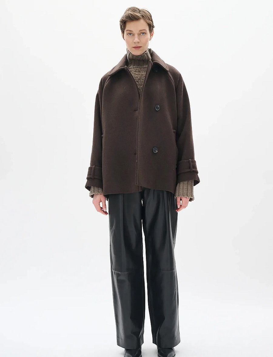 InWear - ThoraIW Minona Coat R - winterjacken - chocolate torte - 3