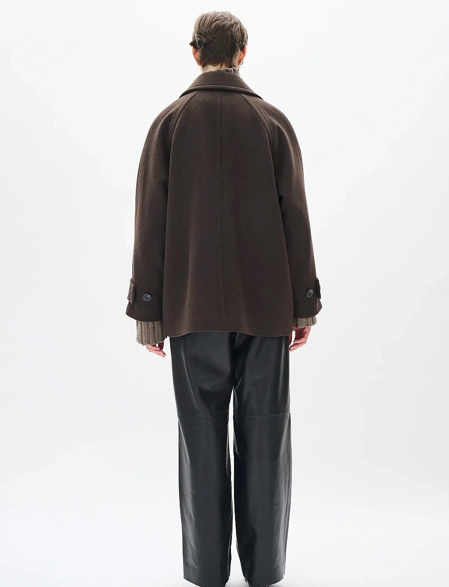 InWear - ThoraIW Minona Coat R - winterjacken - chocolate torte - 4