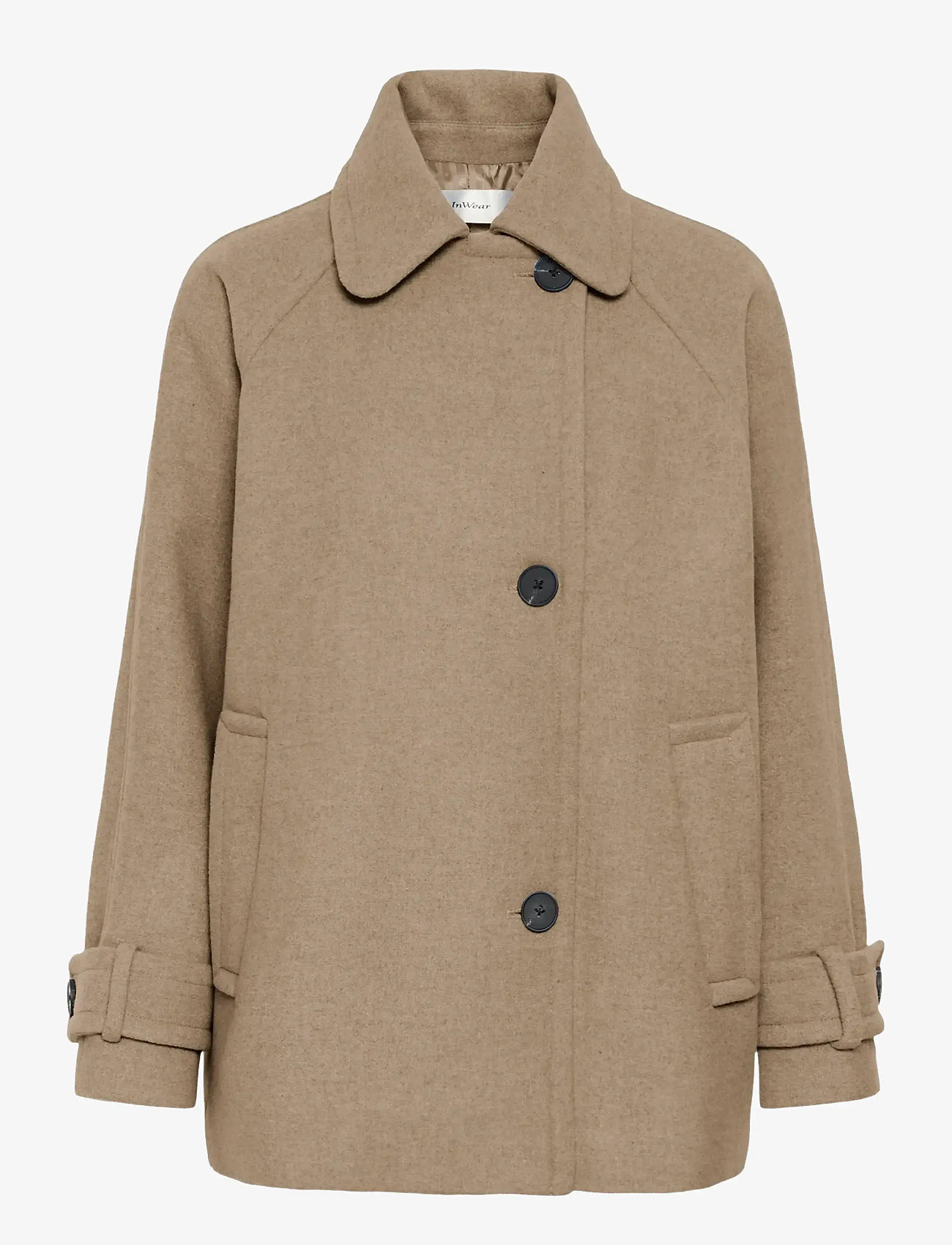 InWear - ThoraIW Minona Coat R - winterjacken - sandy grey melange - 1