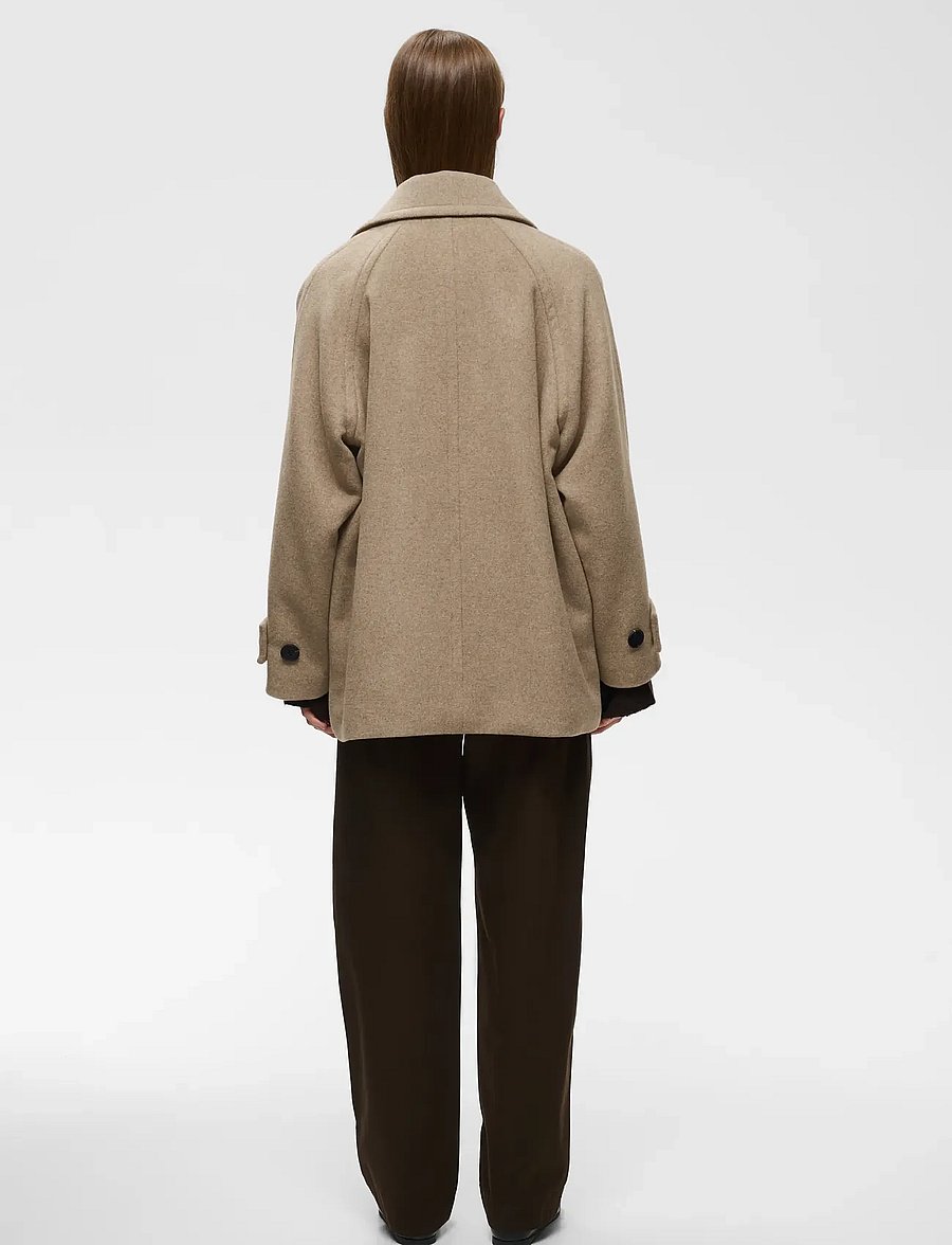 InWear - ThoraIW Minona Coat R - winterjacken - sandy grey melange - 4