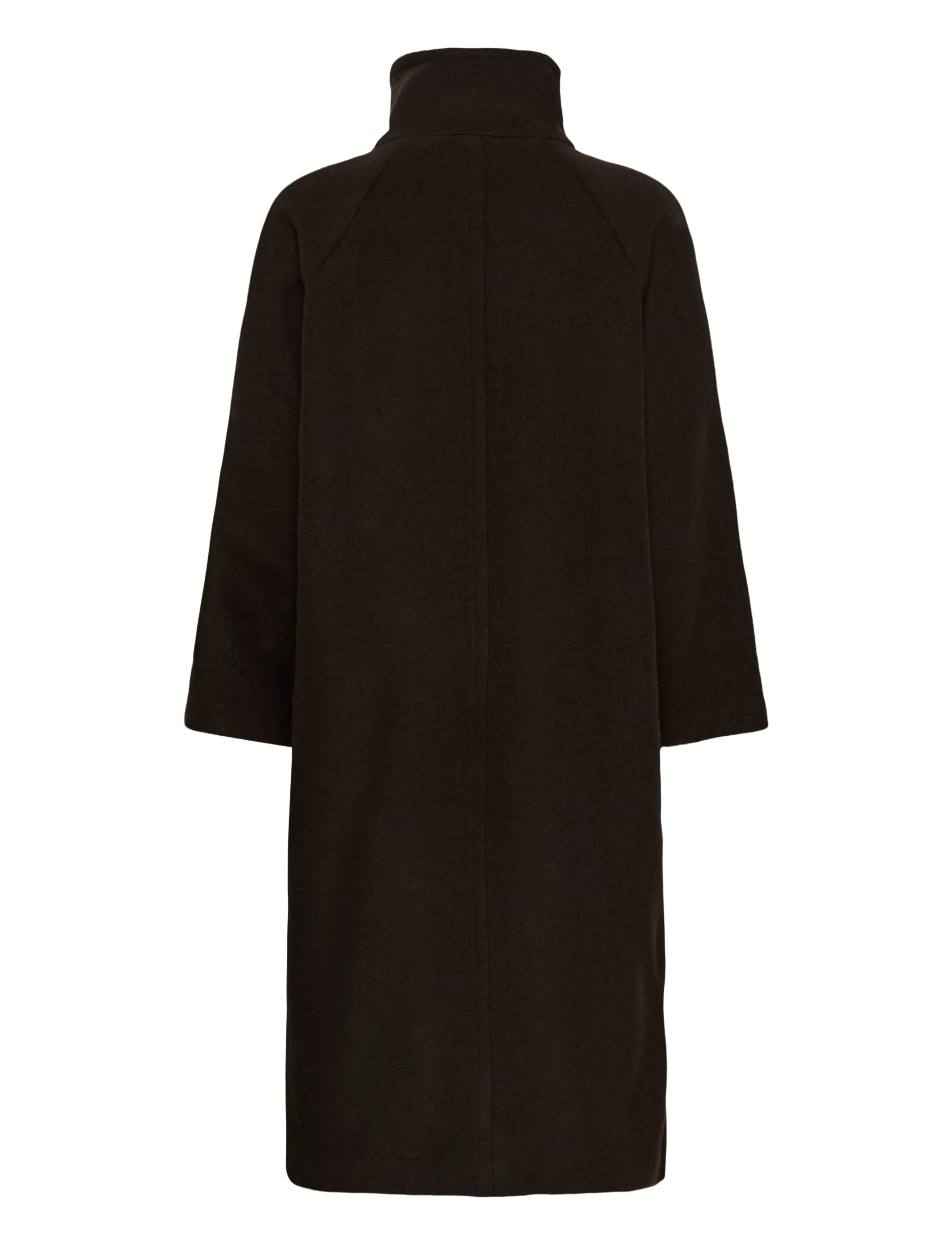 InWear - ThoraIW Collar Coat R - talvejoped - chocolate brown - 2