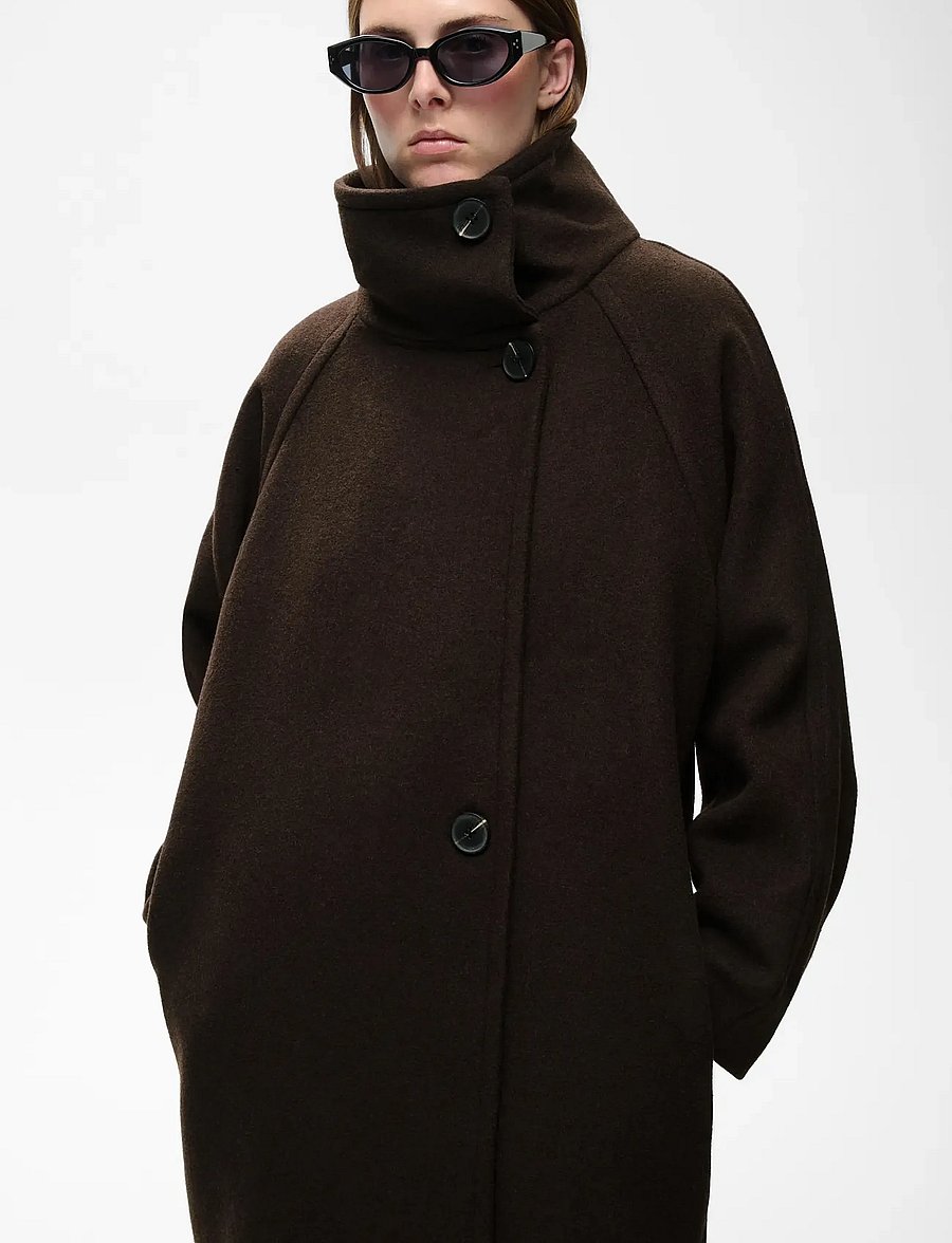 InWear - ThoraIW Collar Coat R - winterjacken - chocolate brown - 4