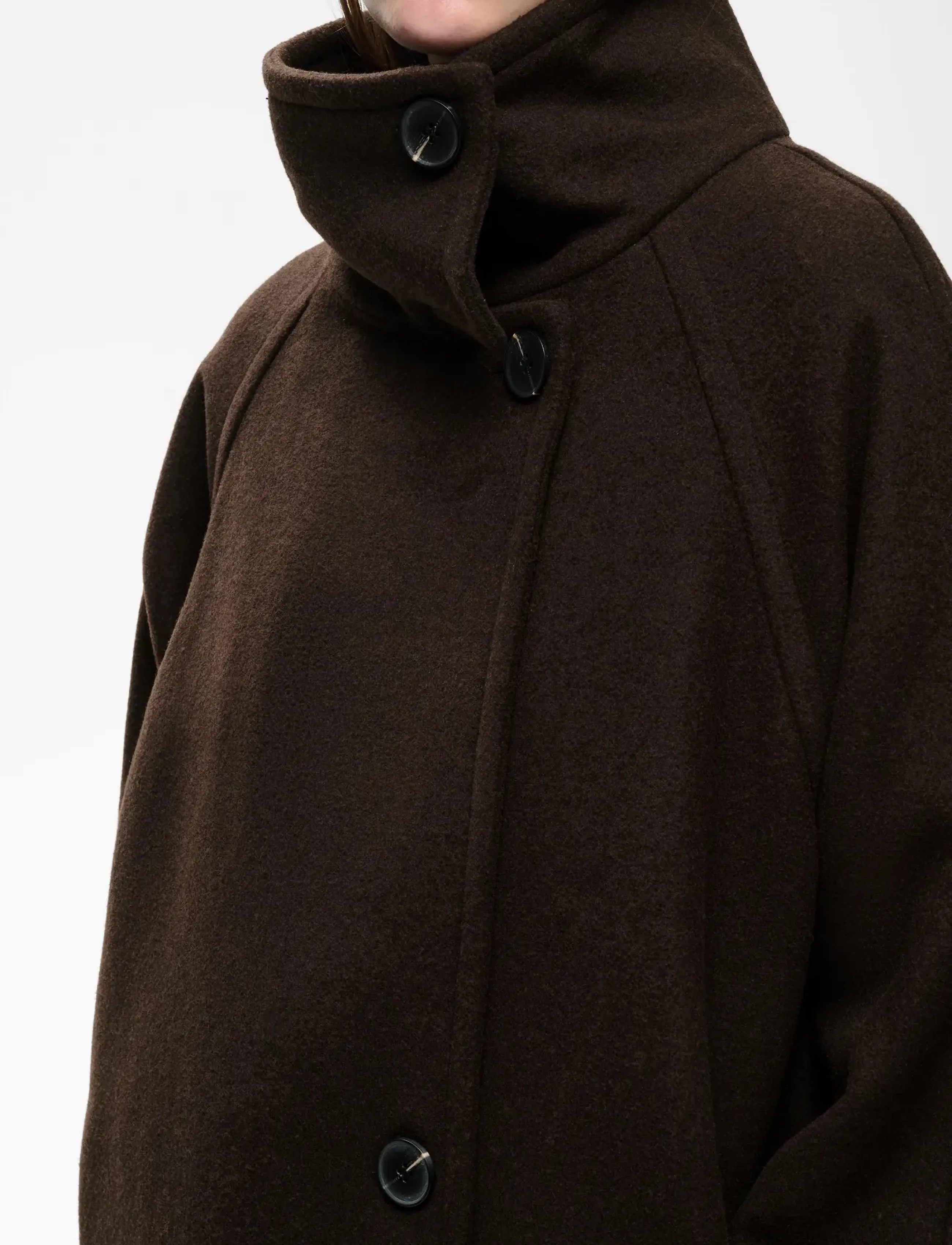 InWear - ThoraIW Collar Coat R - winterjacken - chocolate brown - 5