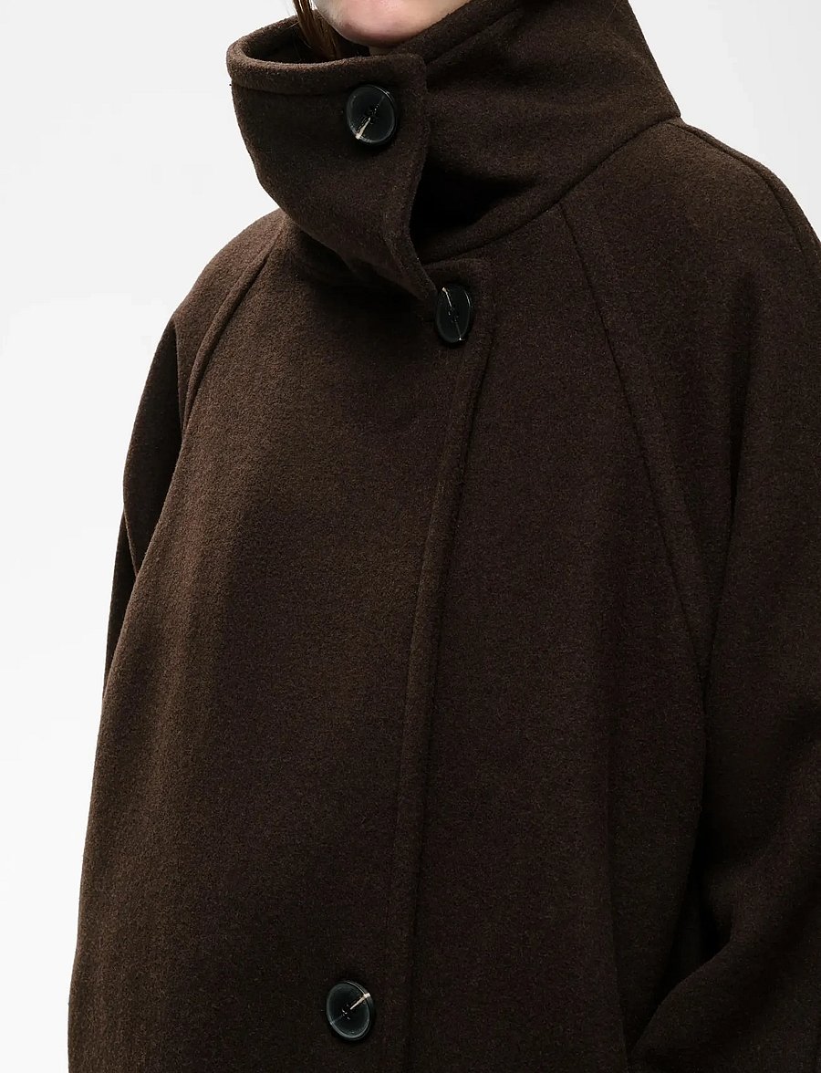 InWear - ThoraIW Collar Coat R - winterjacken - chocolate brown - 5