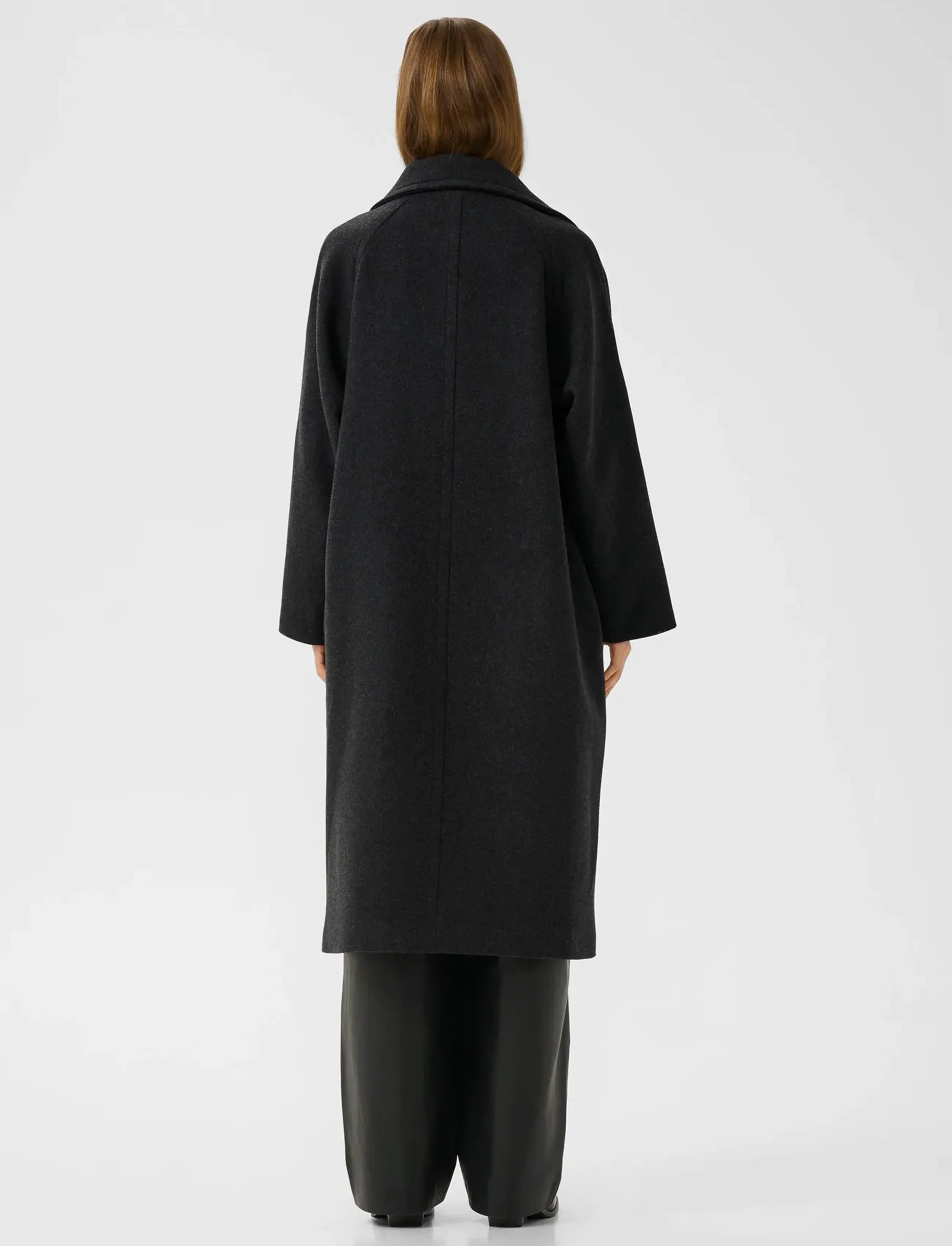 InWear - ThoraIW Collar Coat R - vestes d'hiver - dark grey melange - 5