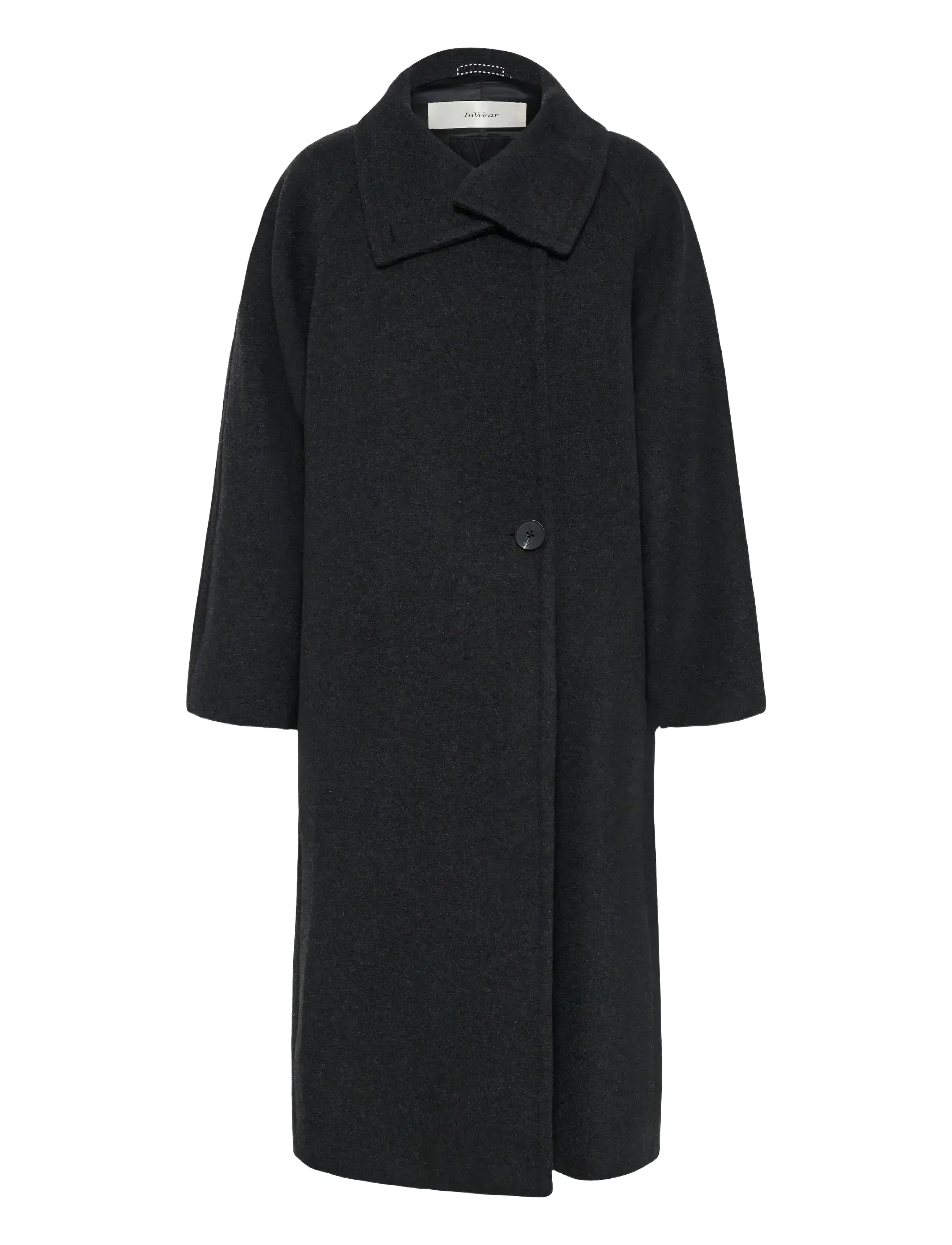 InWear - ThoraIW Collar Coat R - vestes d'hiver - dark grey melange - 3