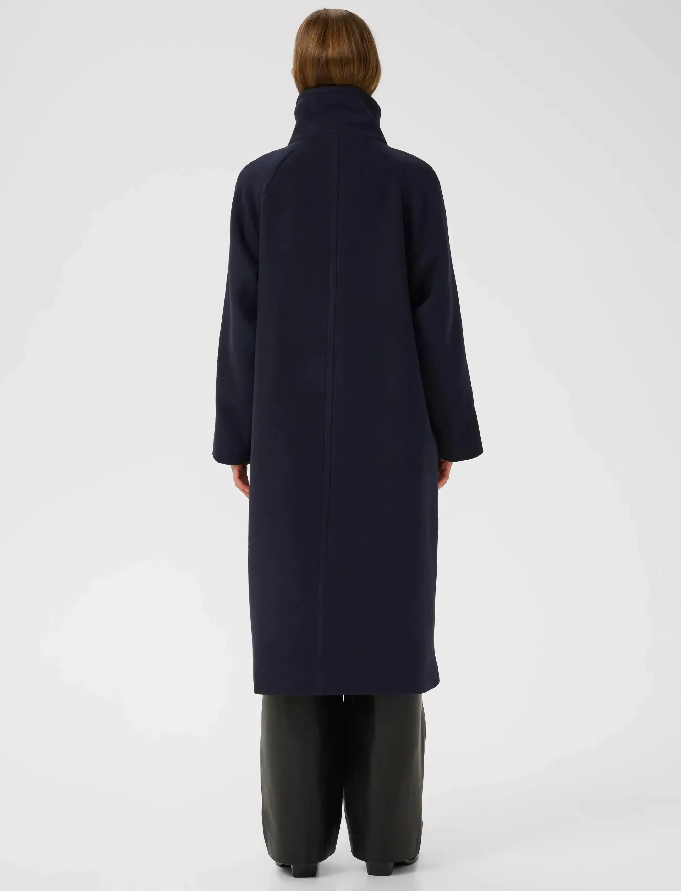 InWear - ThoraIW Collar Coat R - winter jackets - marine blue - 5