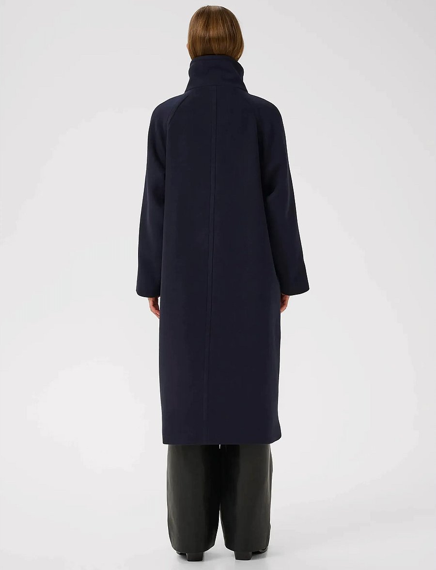 InWear - ThoraIW Collar Coat R - vinterjakker - marine blue - 5
