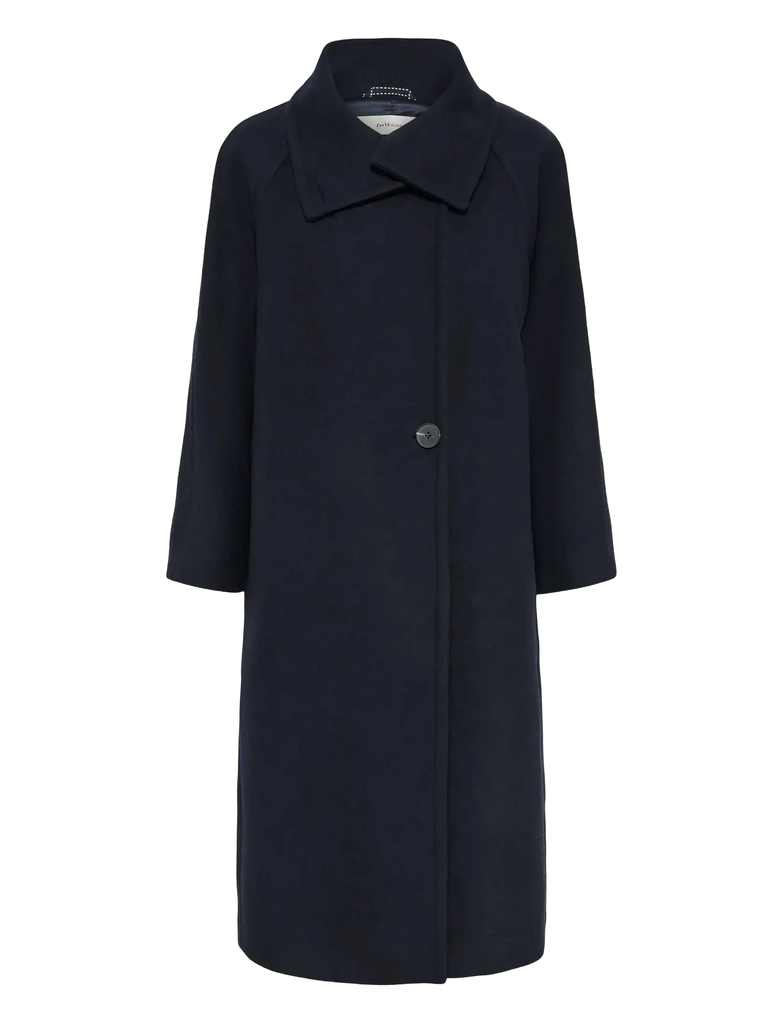 InWear - ThoraIW Collar Coat R - winter jackets - marine blue - 3