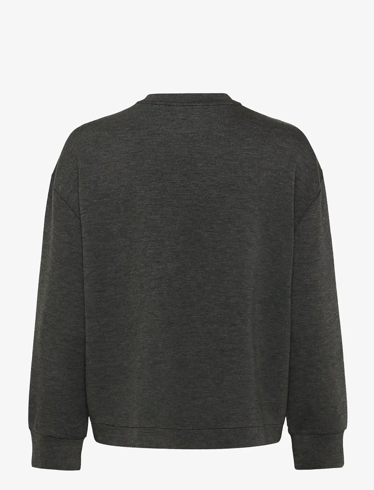 InWear - GidaIW Melange Vincent Sweatshirt - modetrends - dark grey melange - 2