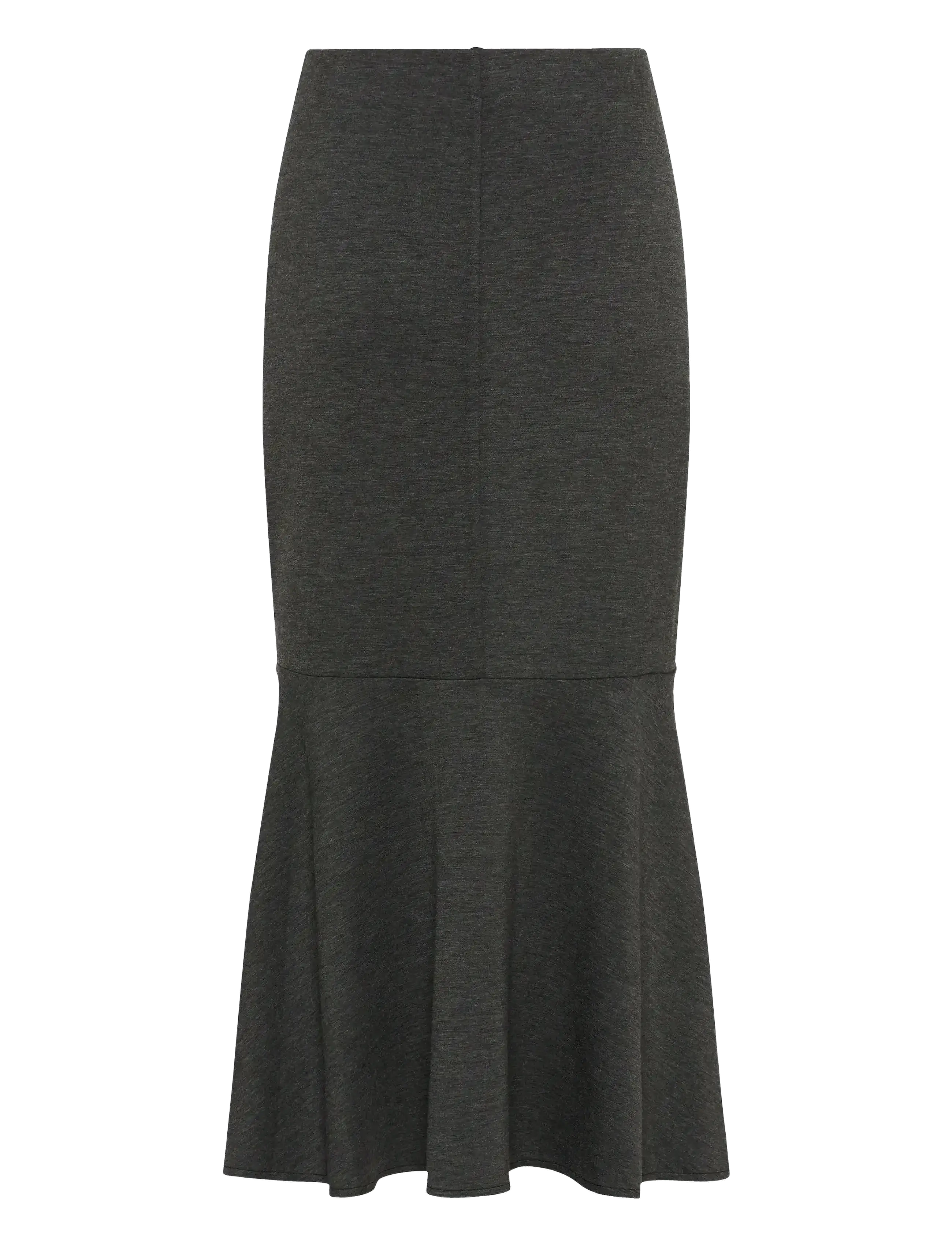 InWear - GidaIW Melange Vincent Skirt - midi-röcke - dark grey melange - 2