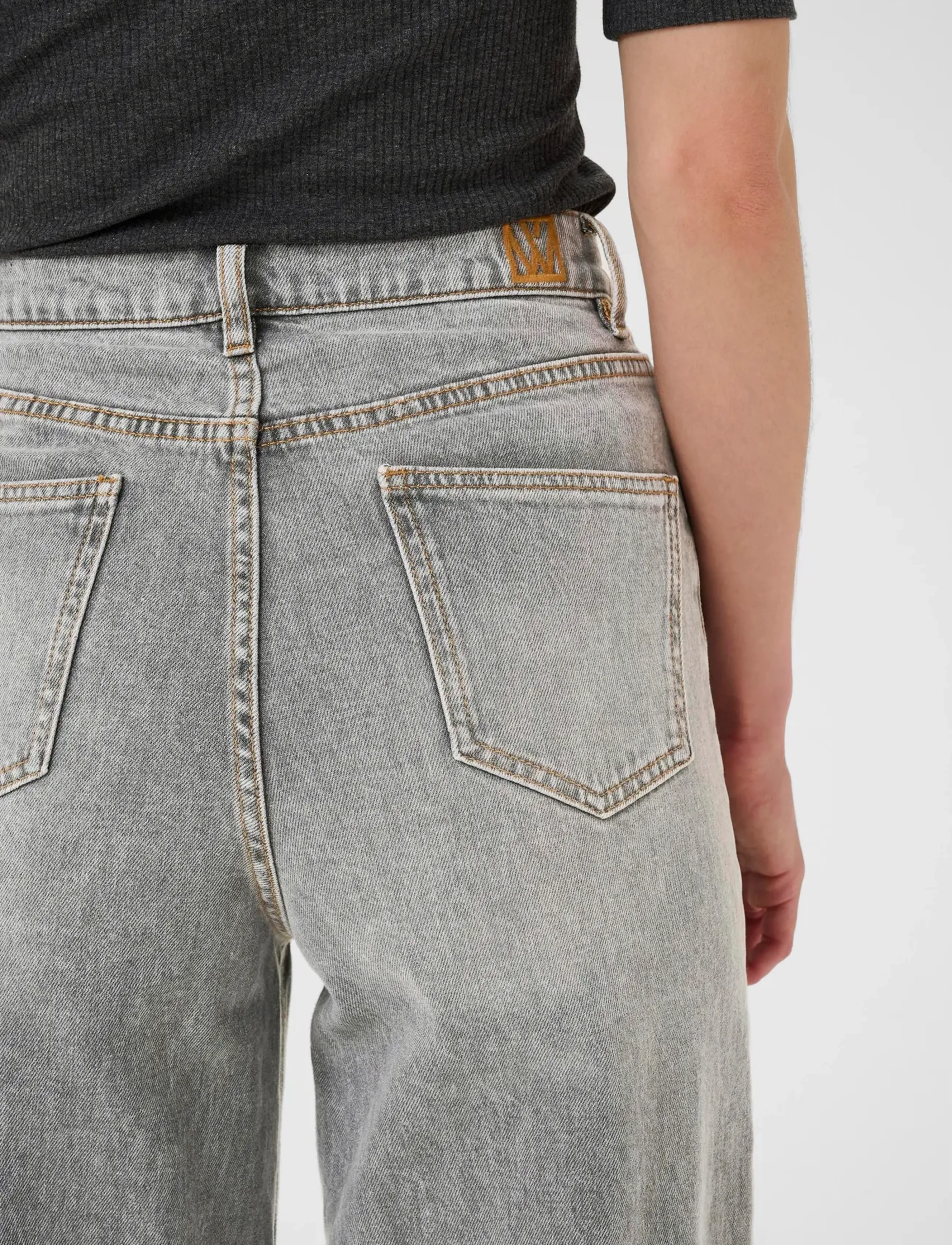 InWear - NanasIW Bacca Jeans - szerokie dżinsy - lgt.grey wash denim - 4