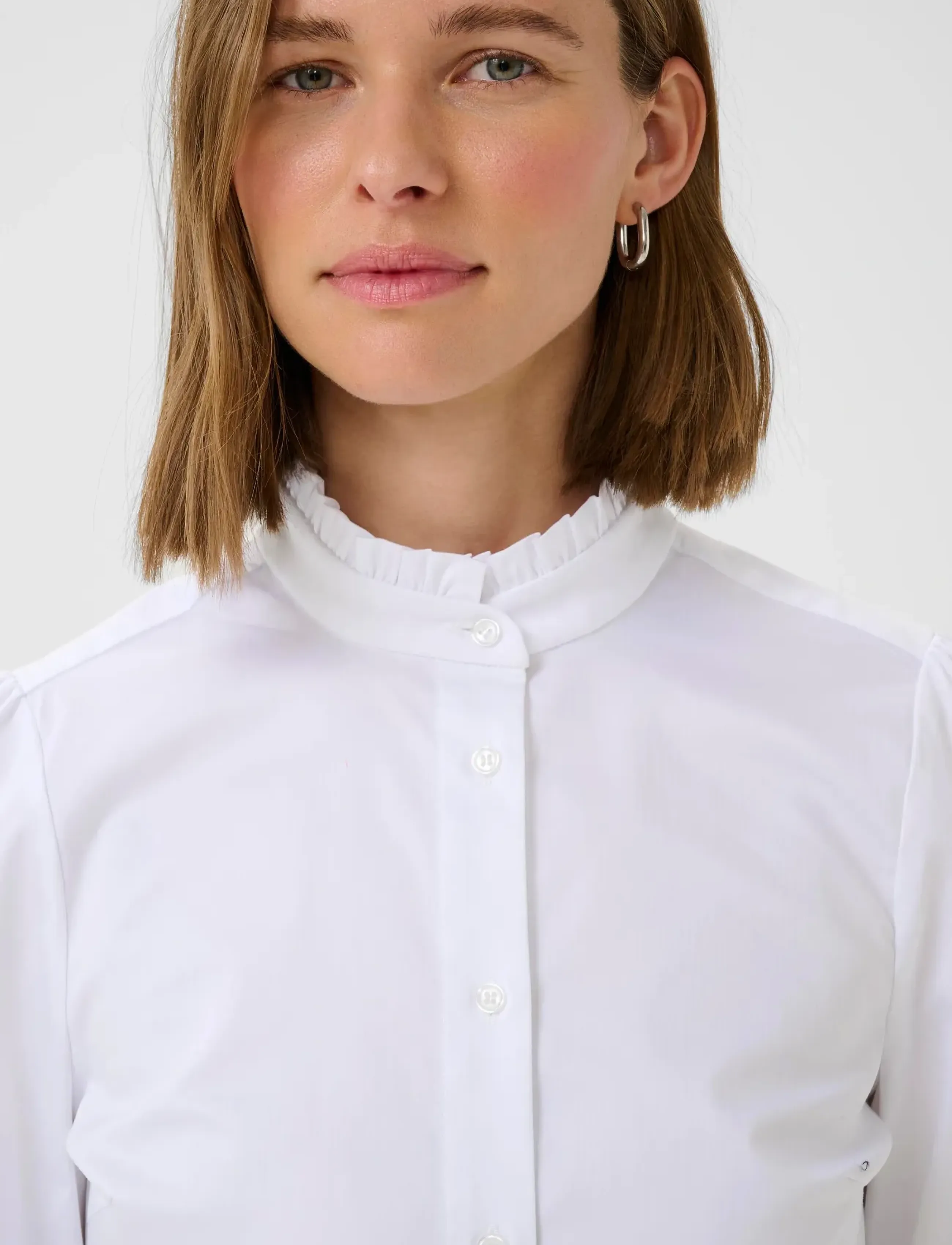 InWear - CallyIW Frill Shirt - pure white - 5
