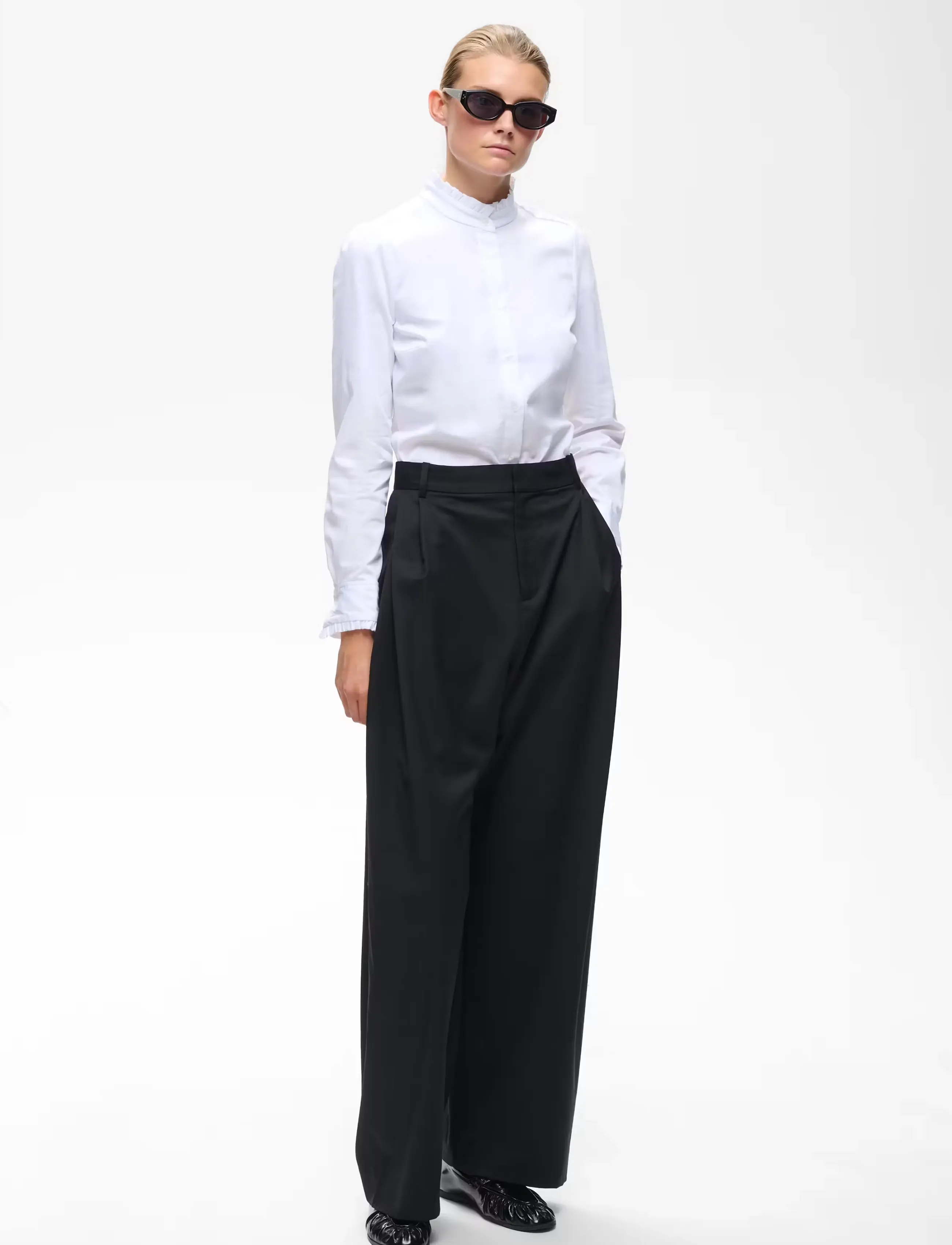 InWear Callyiw Frill Shirt skjortor dam – bild 5