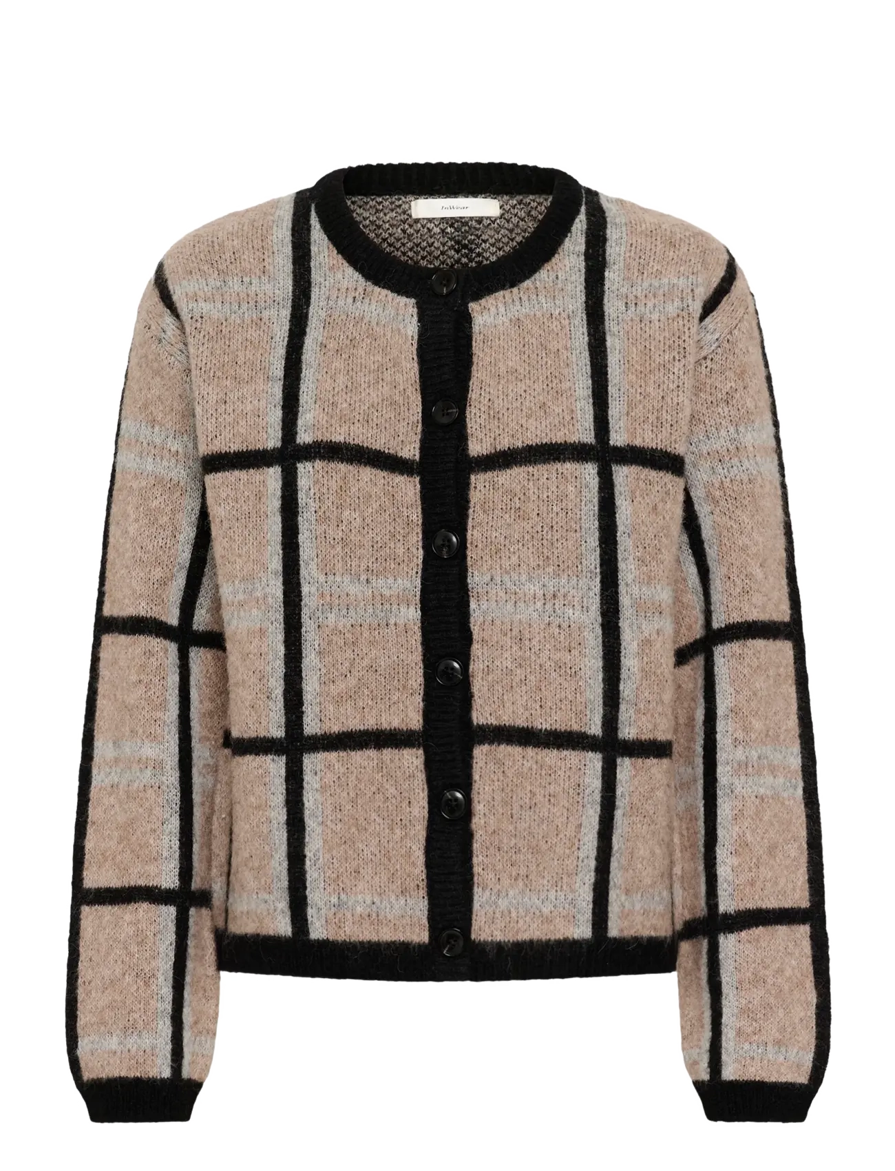 InWear TashaIW Cardigan -  - NEUTRAL CHECK / beige