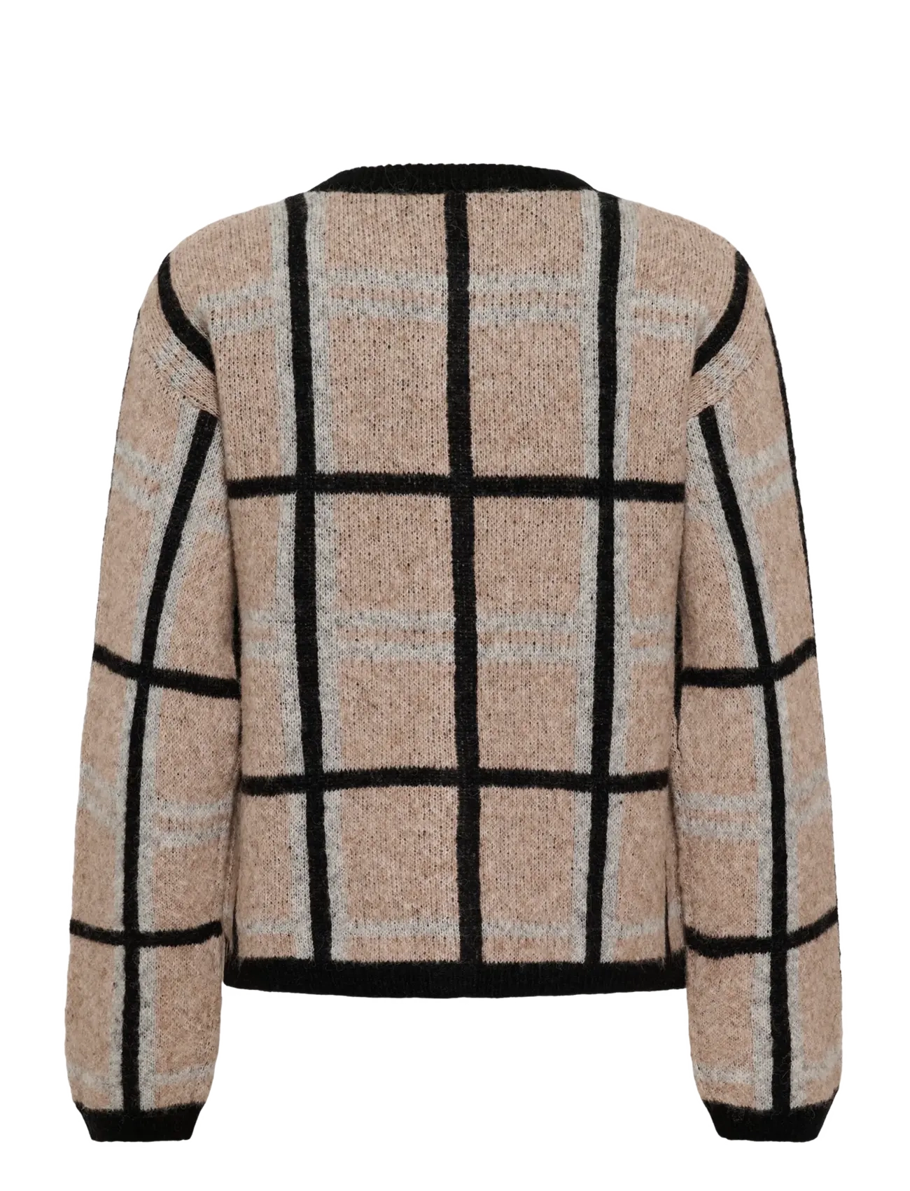 InWear - TashaIW Cardigan - strickjacken - neutral check - 2