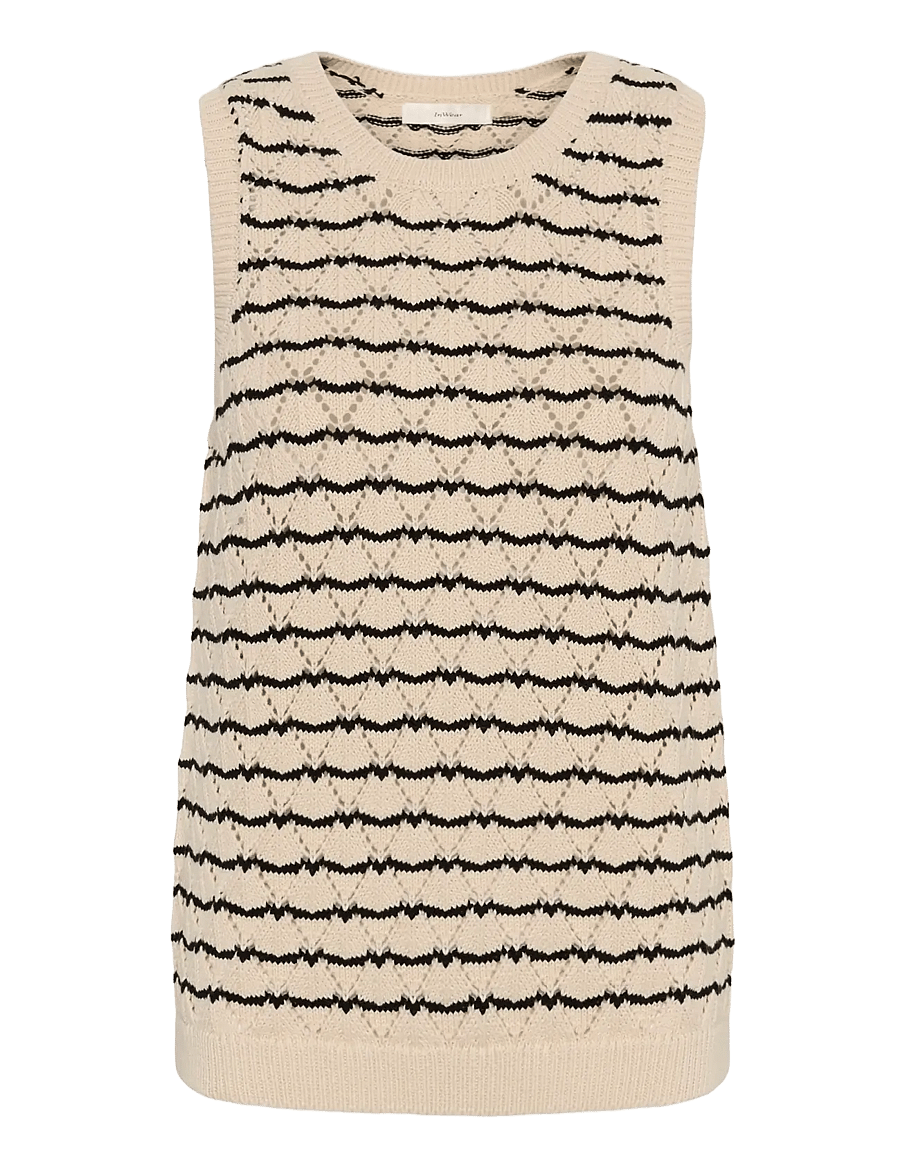 InWear - BalettaIW Tank Top - strickwesten - haze/black - 1