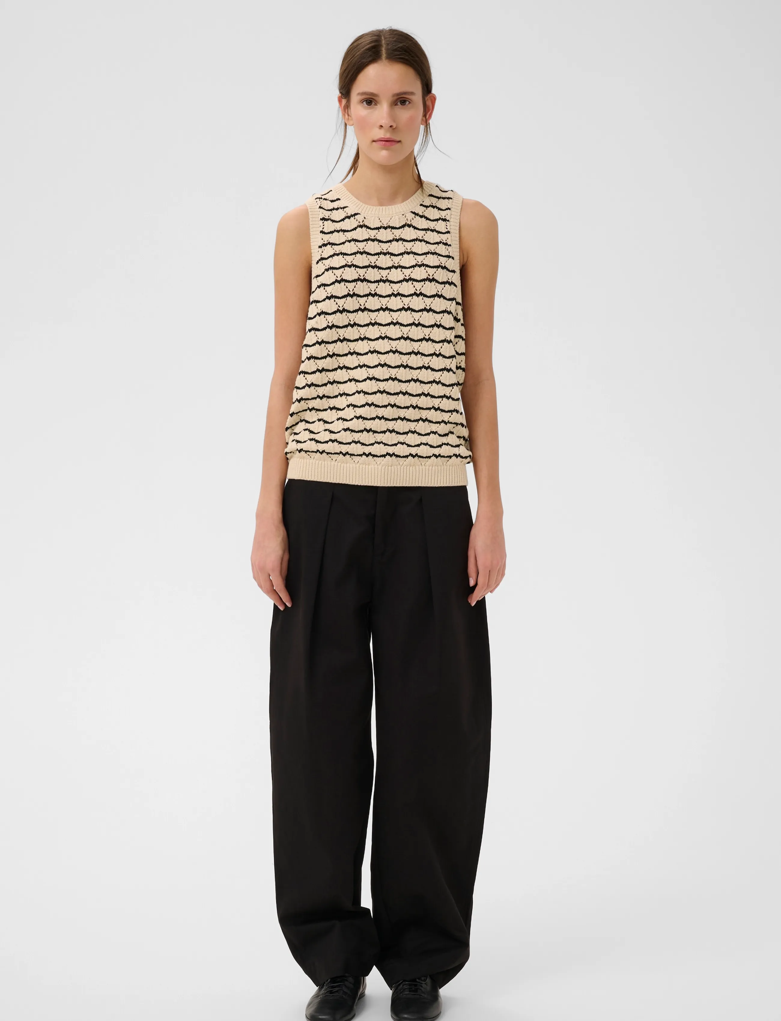 InWear - BalettaIW Tank Top - strickwesten - haze/black - 3