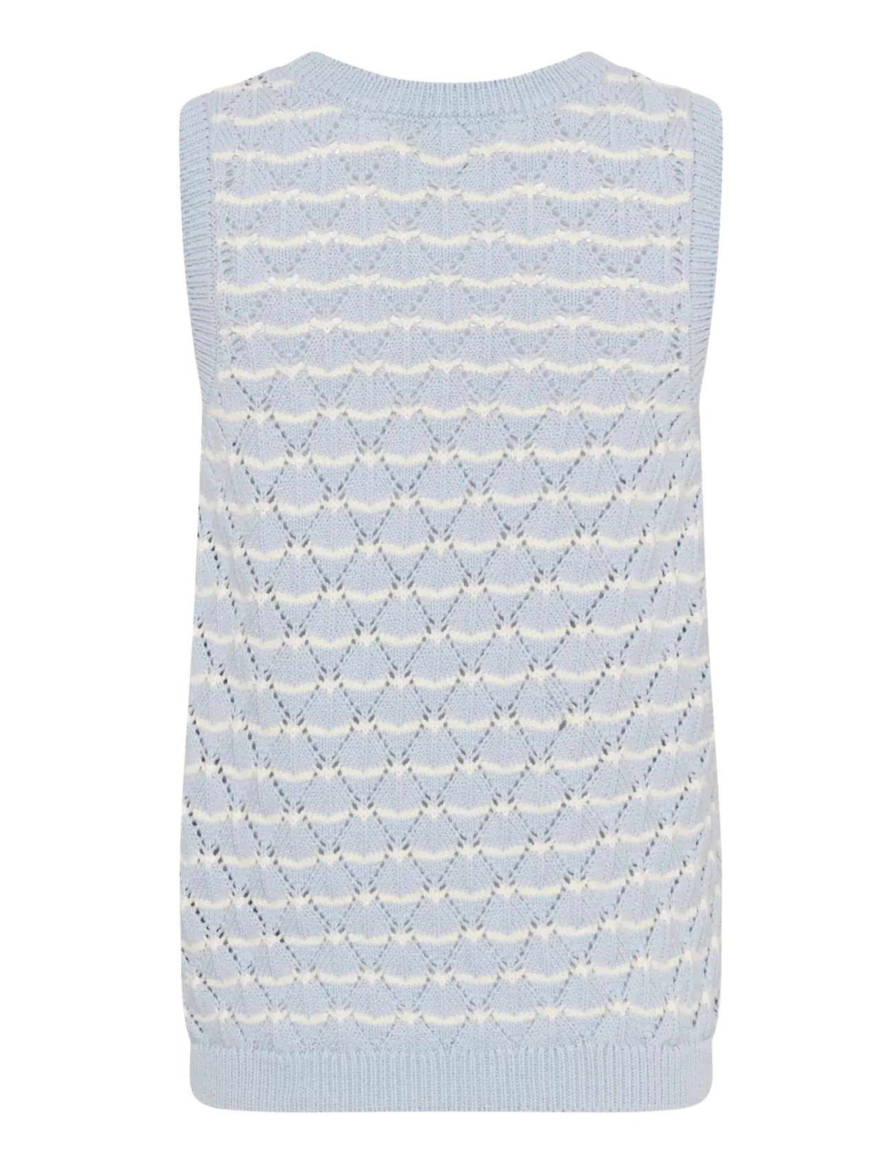 InWear - BalettaIW Tank Top - strickwesten - light blue stripes - 2