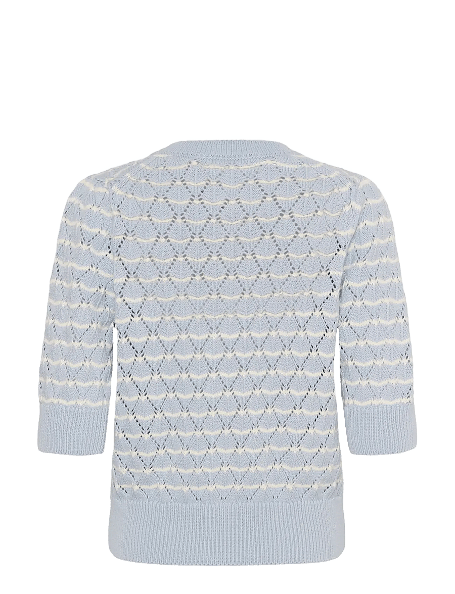 InWear - BalettaIW Cardigan - strickjacken - light blue stripes - 2