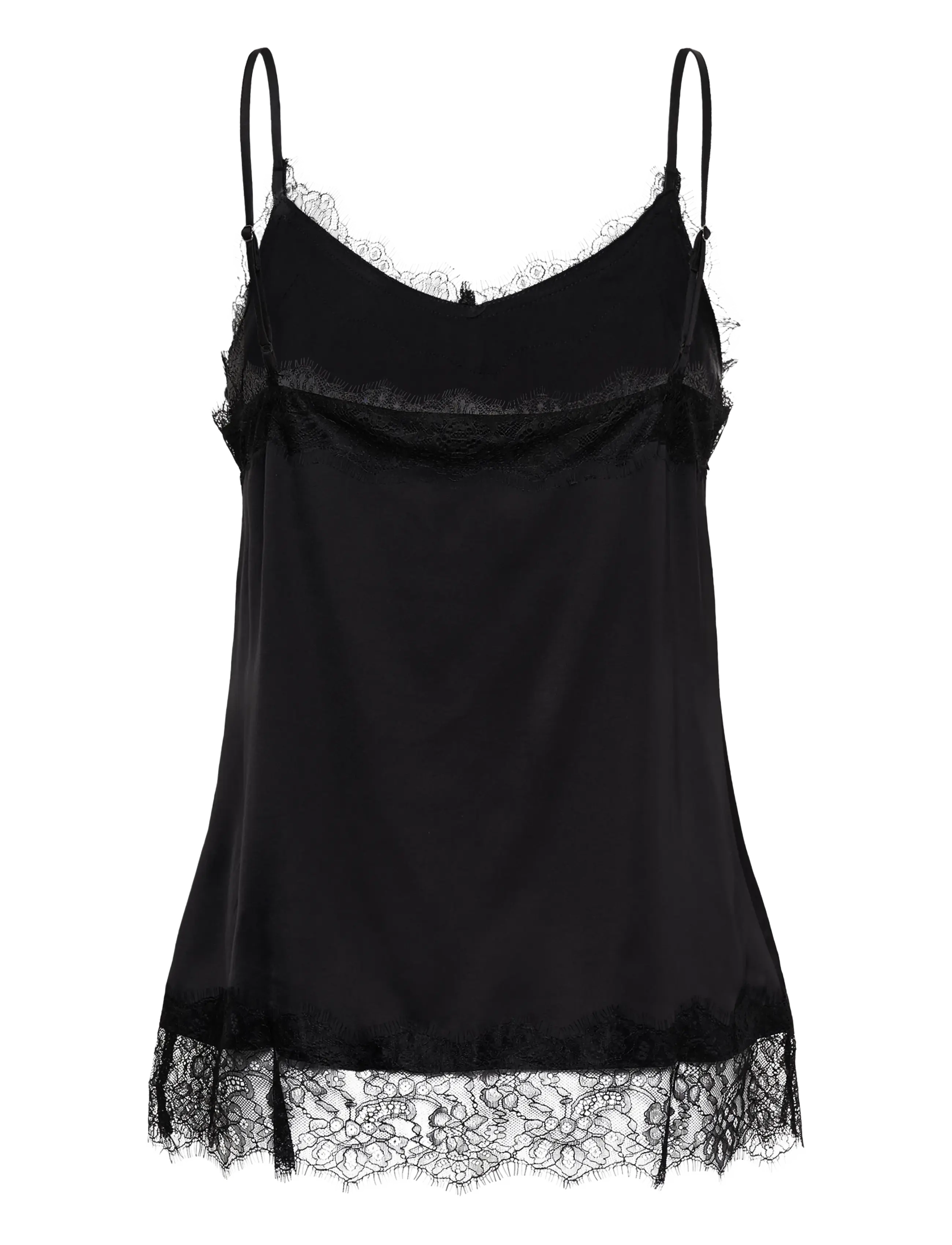 InWear - BallaIW Lace Camisole - topid - black - 2