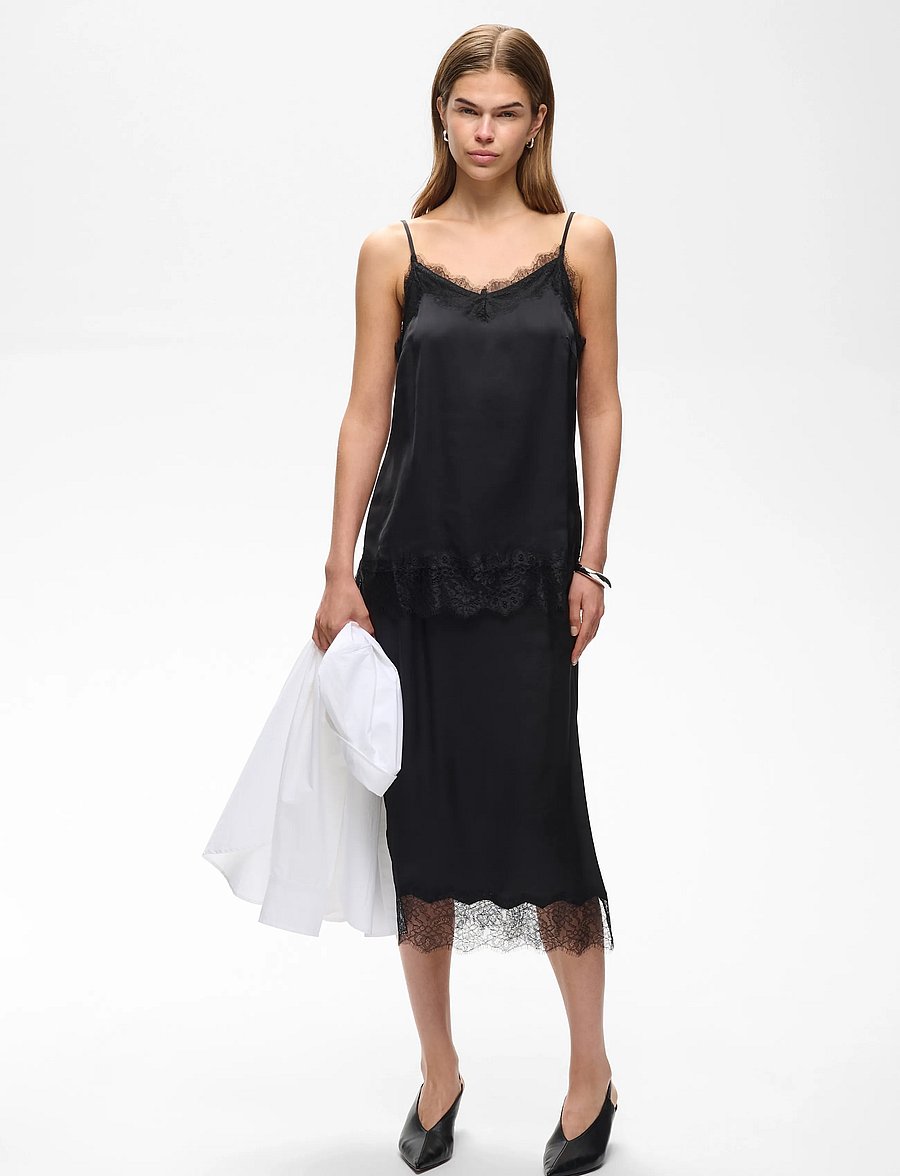 InWear - BallaIW Lace Camisole - Överdelar - black - 2