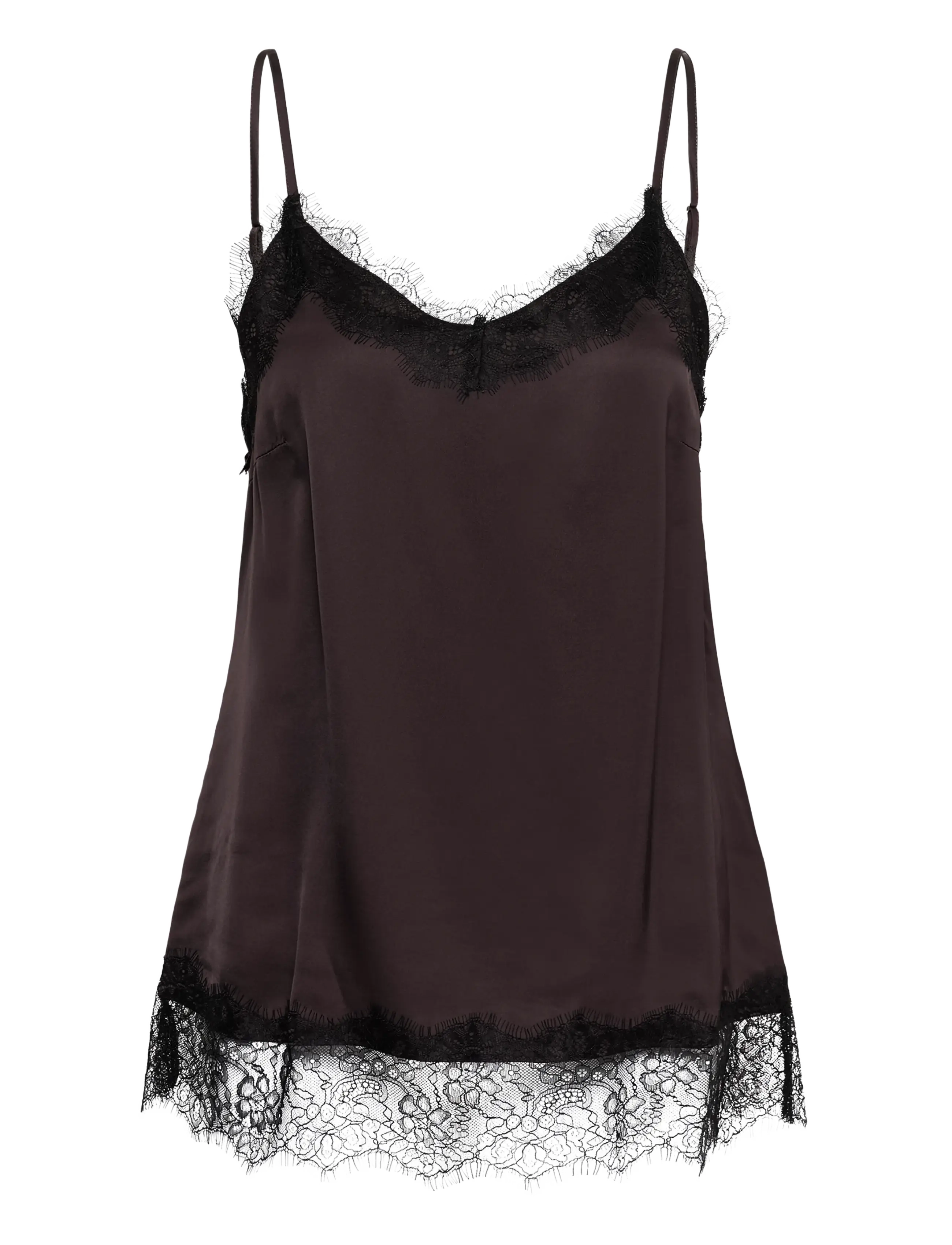 INWEAR Ballaiw Strickjacke Camisole Braun - 42 - Damen