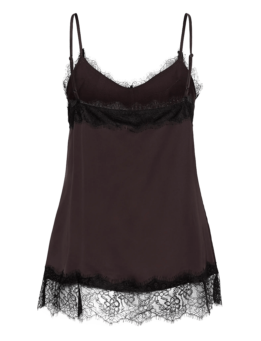 InWear - BallaIW Lace Camisole - oberteile - truffle - 2