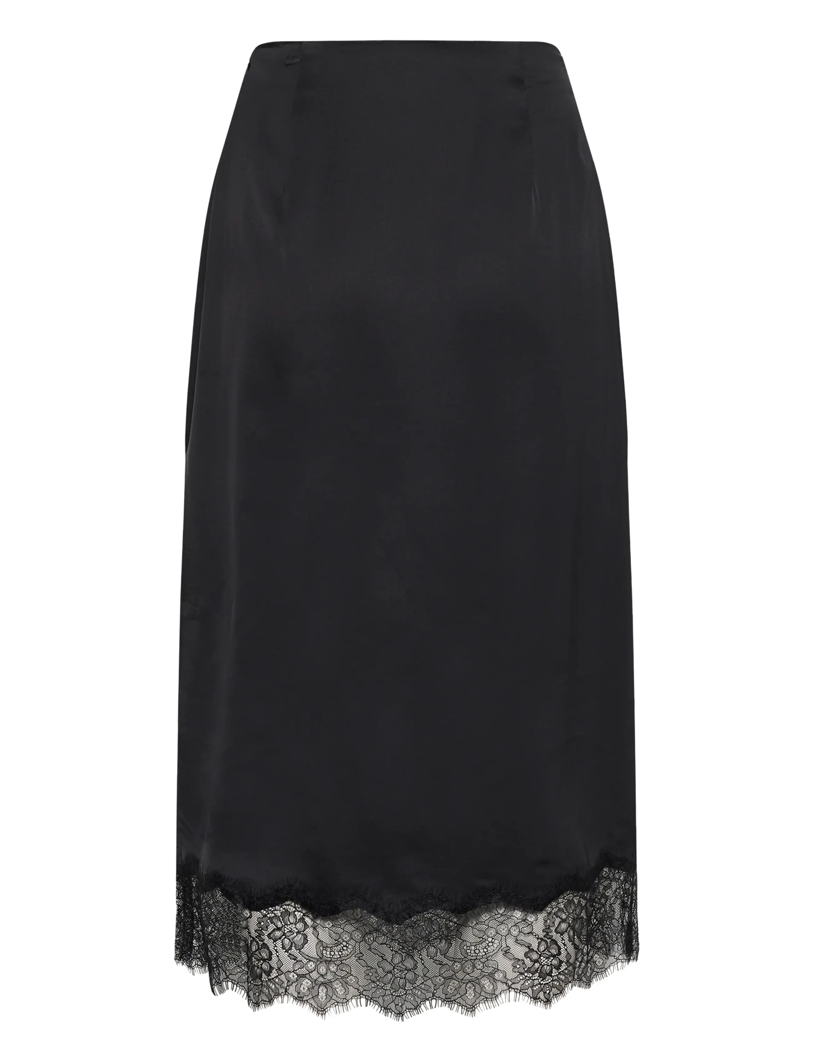 InWear - BallaIW Lace Skirt - midi nederdele - black - 2