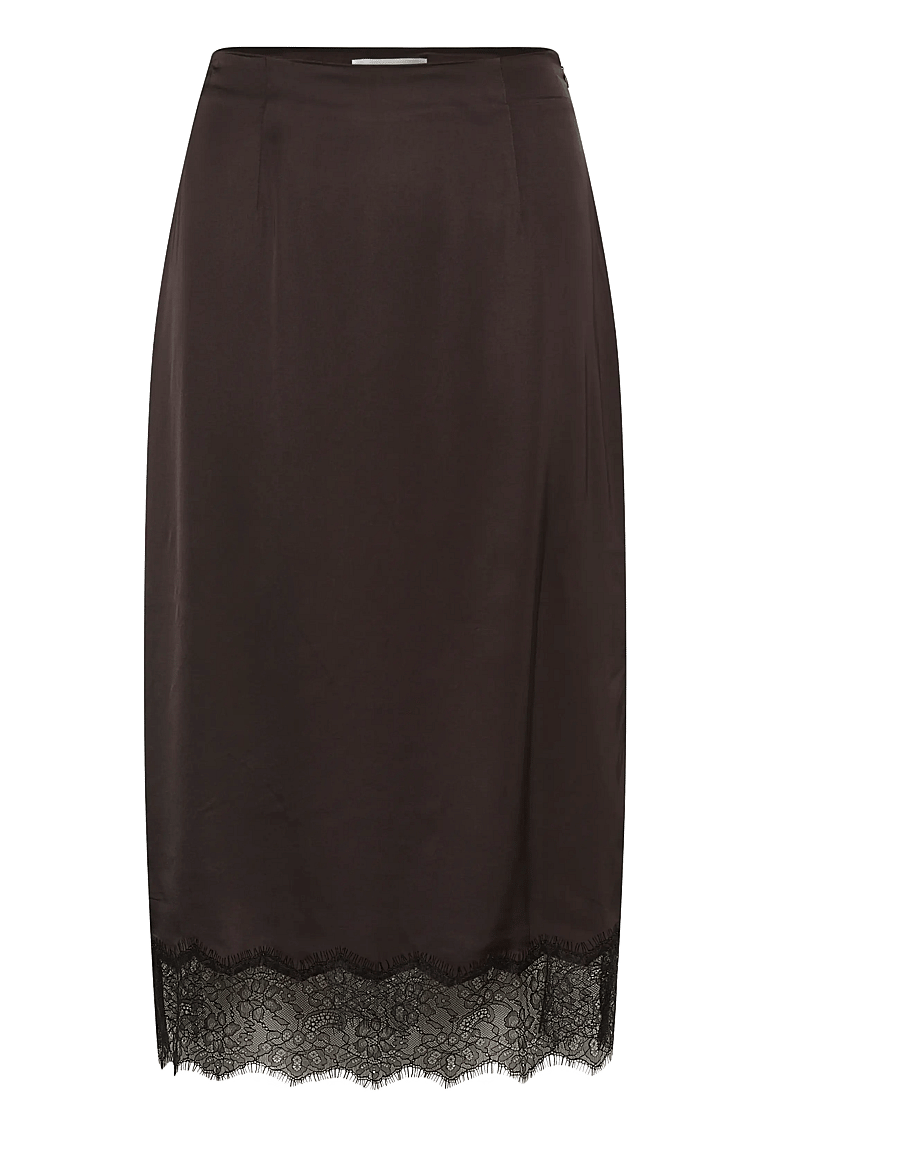 InWear - BallaIW Lace Skirt - midi-röcke - truffle - 1