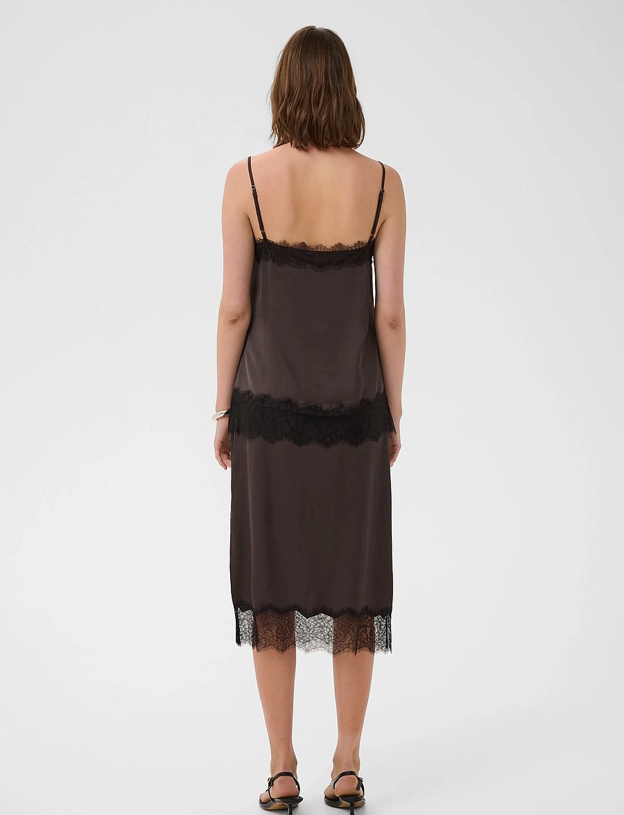 InWear - BallaIW Lace Skirt - midi-röcke - truffle - 4