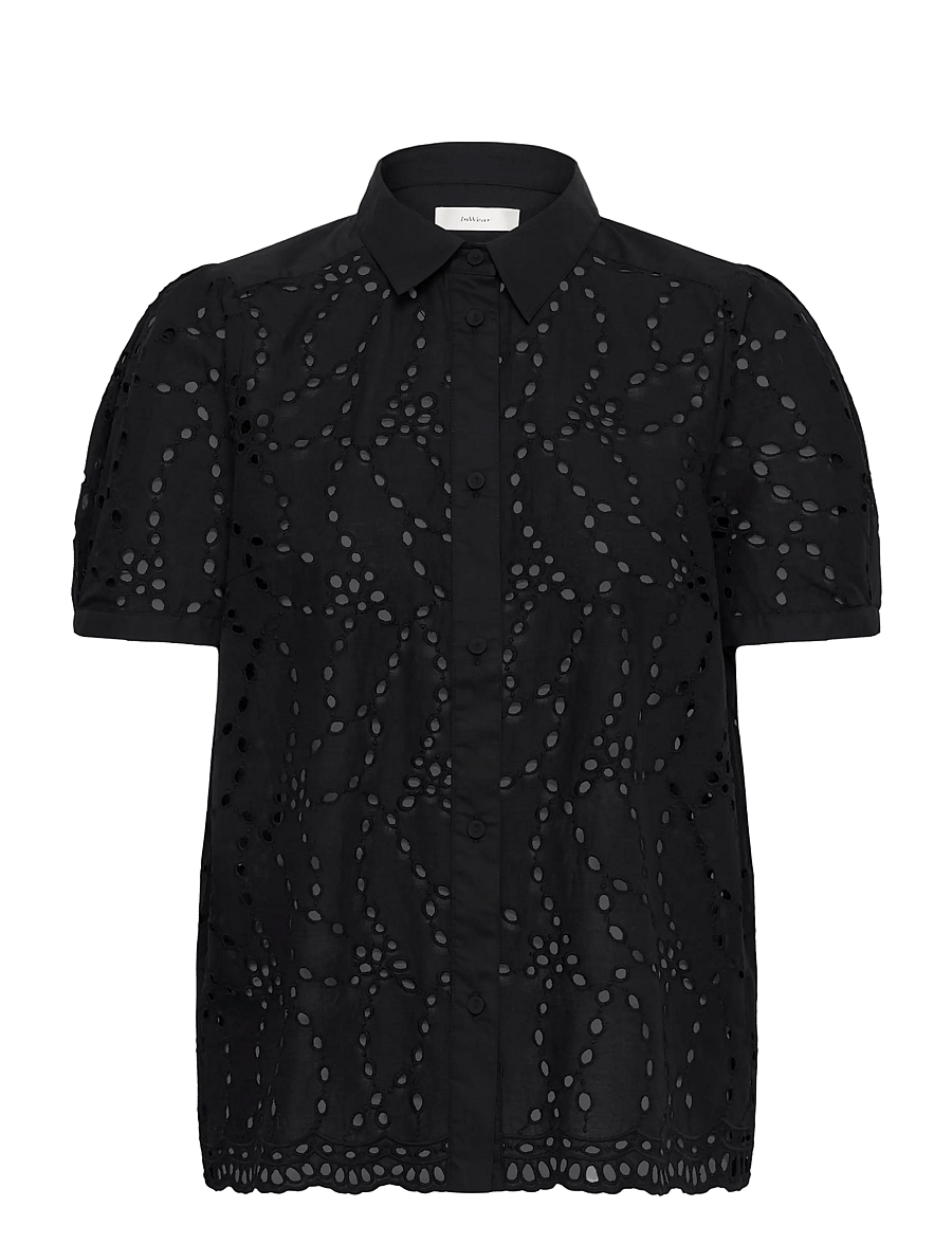 InWear - CaithIW Shirt - kurzärmlige hemden - black - 1