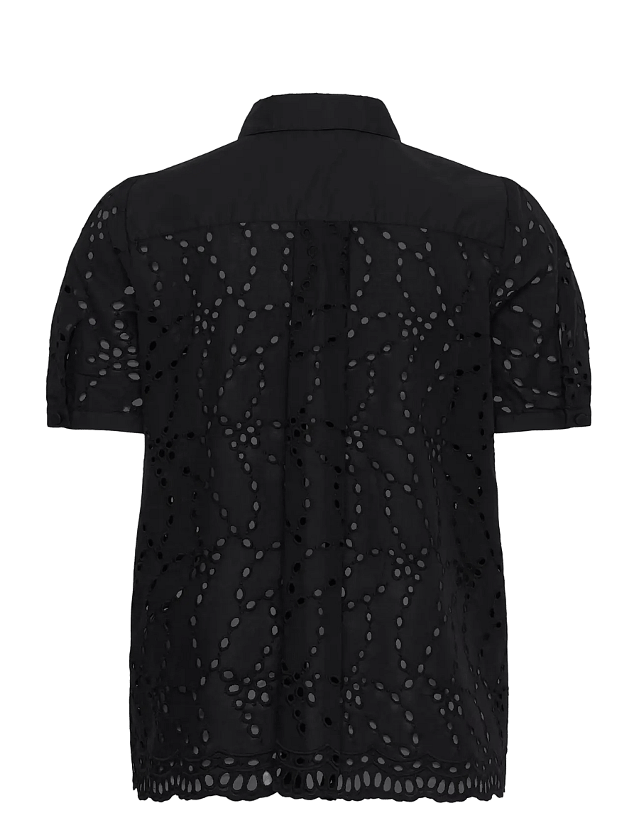 InWear - CaithIW Shirt - kurzärmlige hemden - black - 2