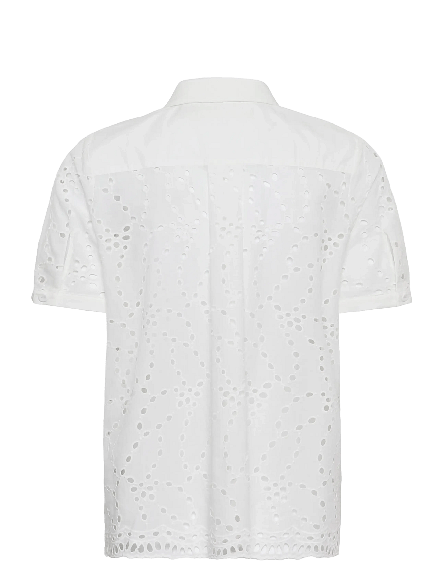 InWear - CaithIW Shirt - kortärmade skjortor - pure white - 2