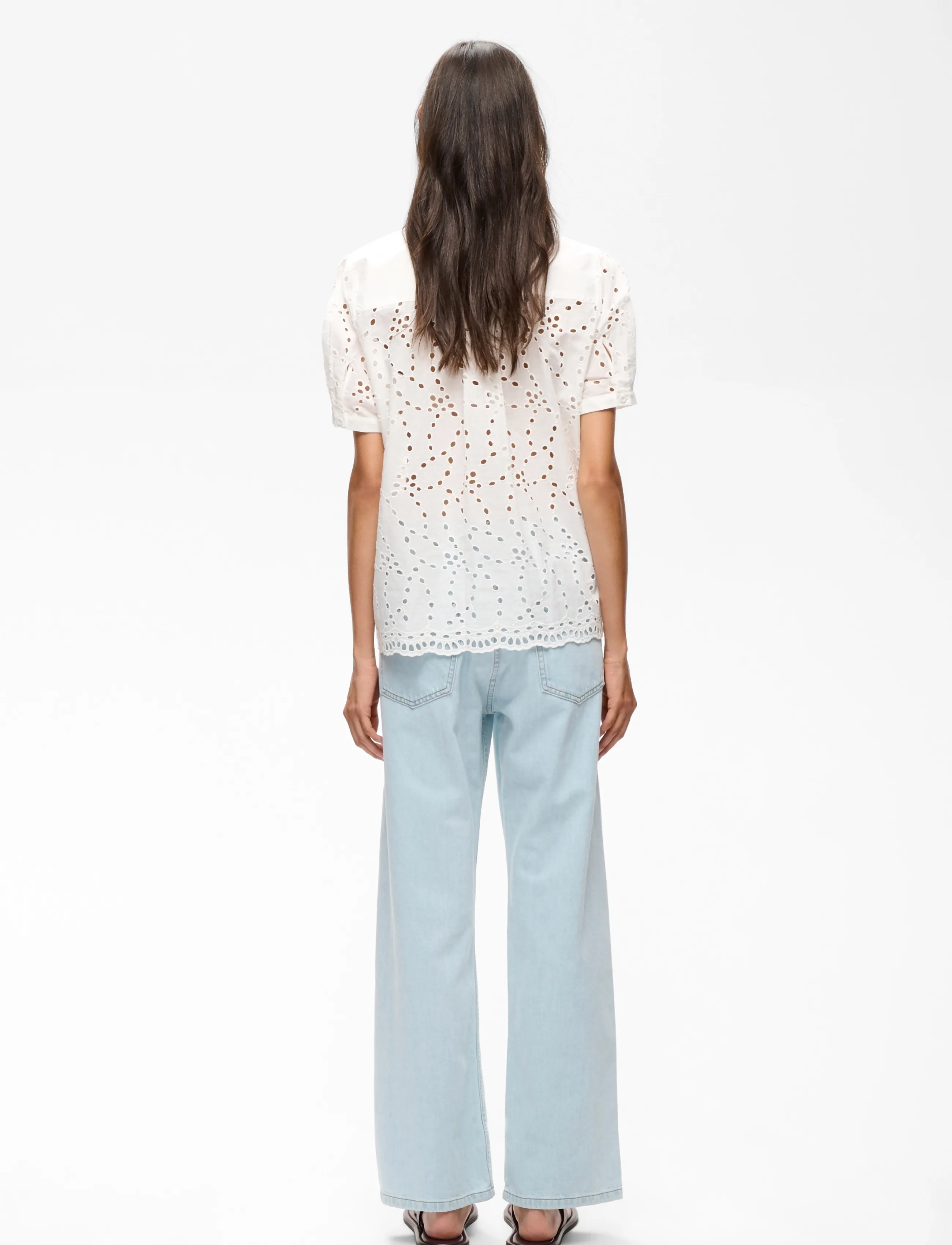 InWear - CaithIW Shirt - kortärmade skjortor - pure white - 5
