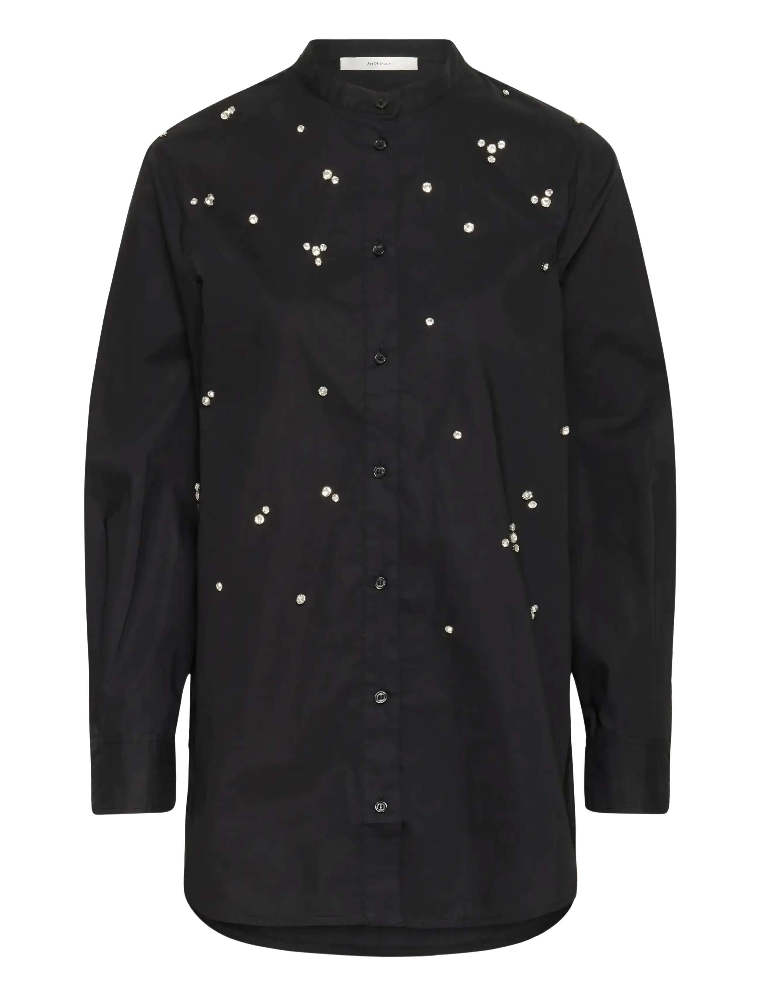 DALLASIW EMBELLISHED SHIRT - BLACK