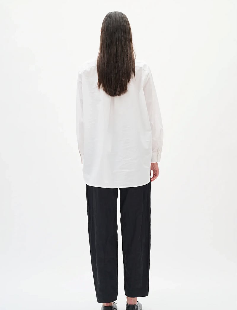 InWear - DALLASIW EMBELLISHED SHIRT - langærmede skjorter - pure white - 4