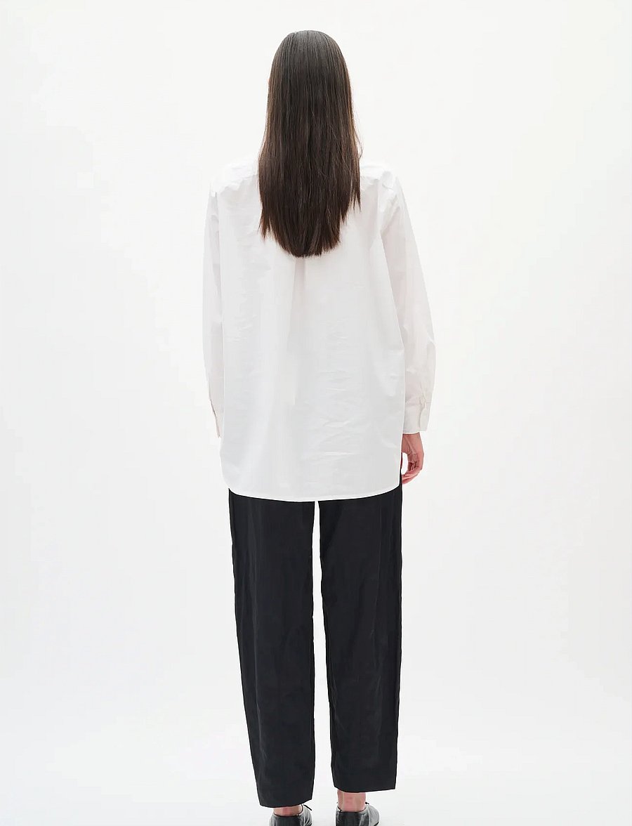 InWear - DALLASIW EMBELLISHED SHIRT - pikkade varrukatega särgid - pure white - 4