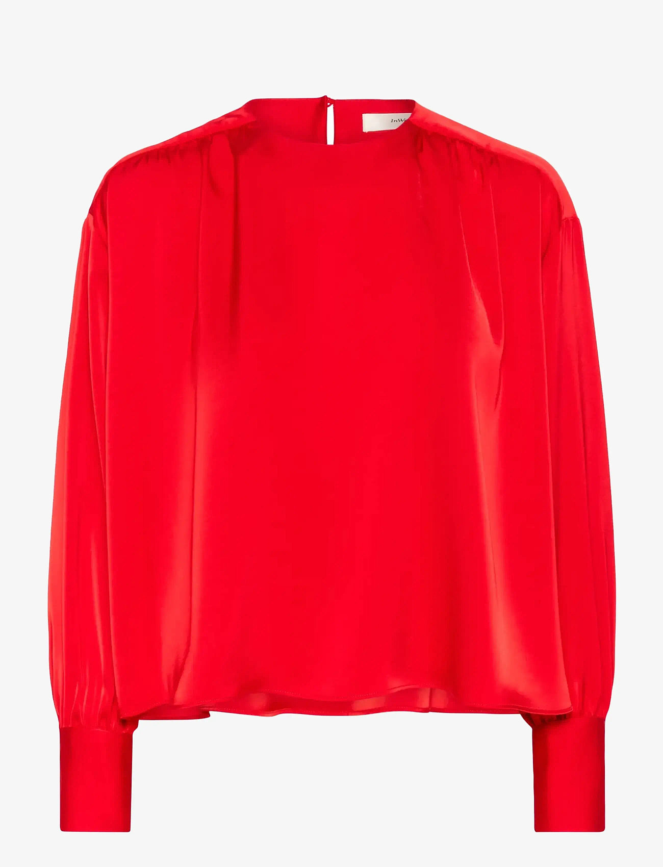 InWear - DAWNIW BLOUSE - langärmlige blusen - cranberry - 1