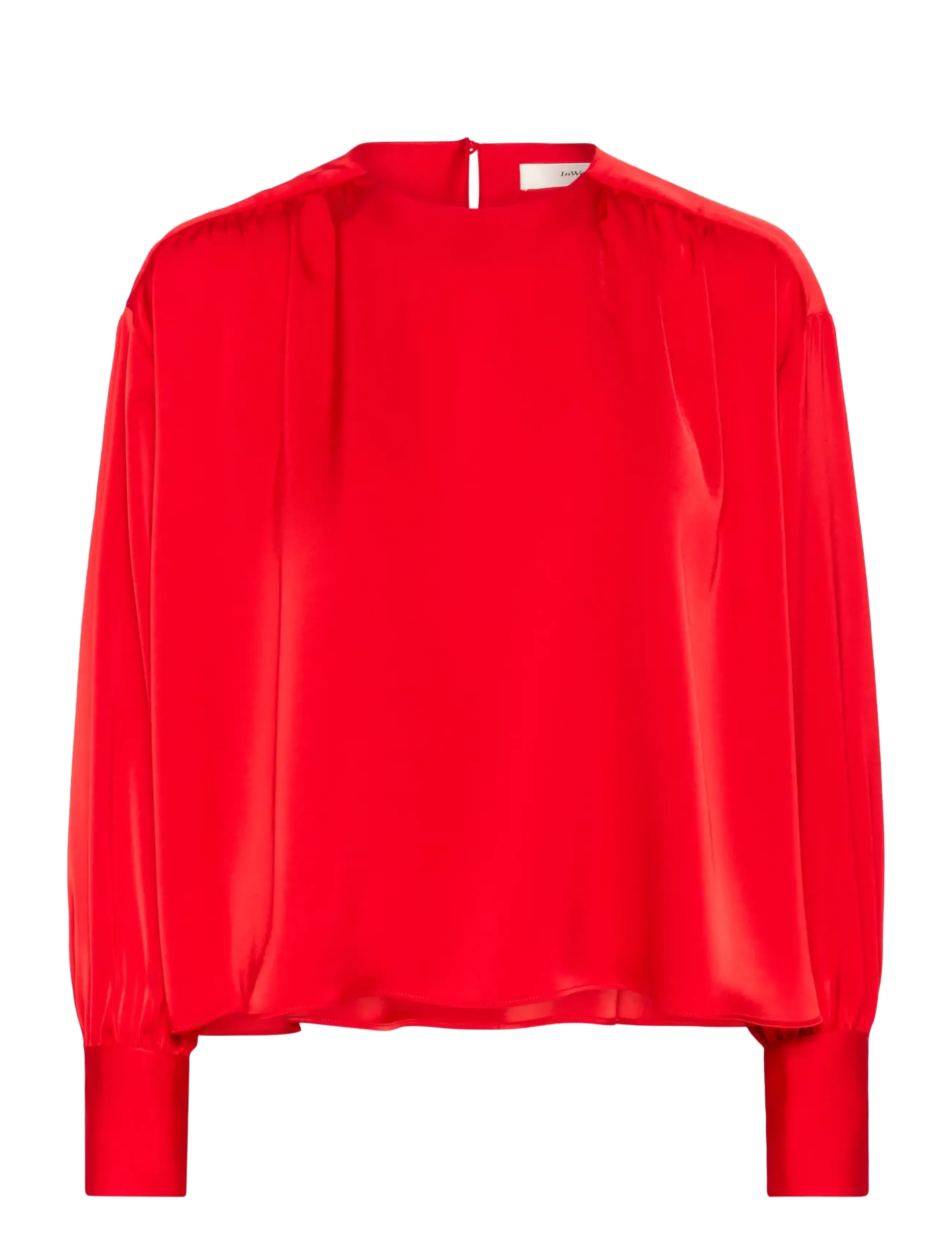 InWear DAWNIW BLOUSE - Riided - CRANBERRY / red